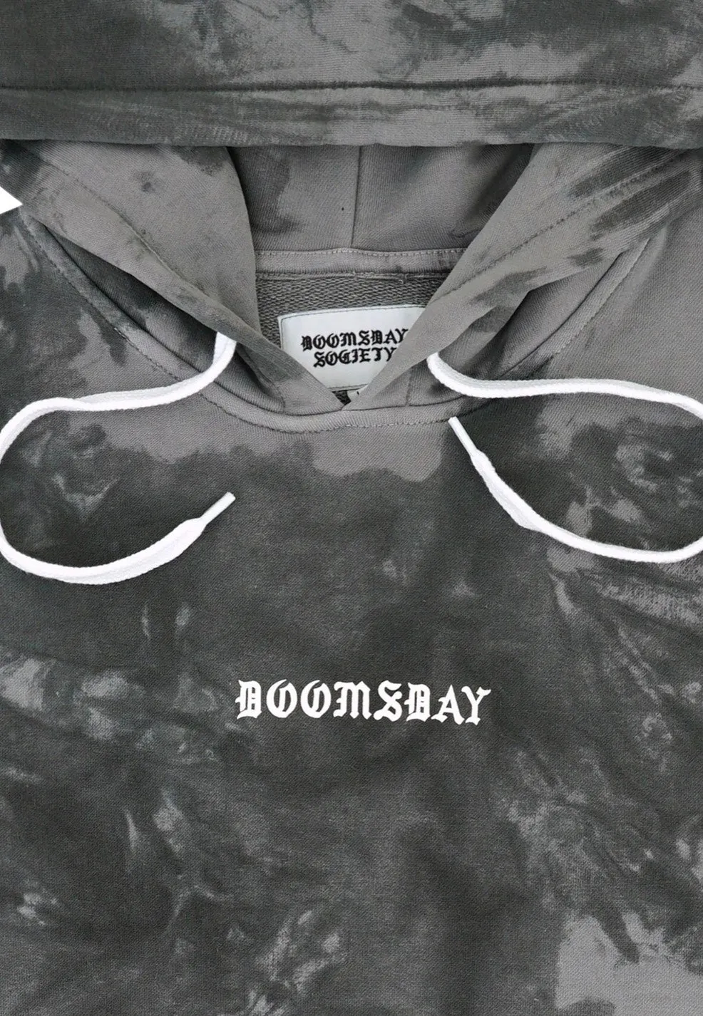 Doomsday Society - No More Space Tie Dye Black - Hoodie