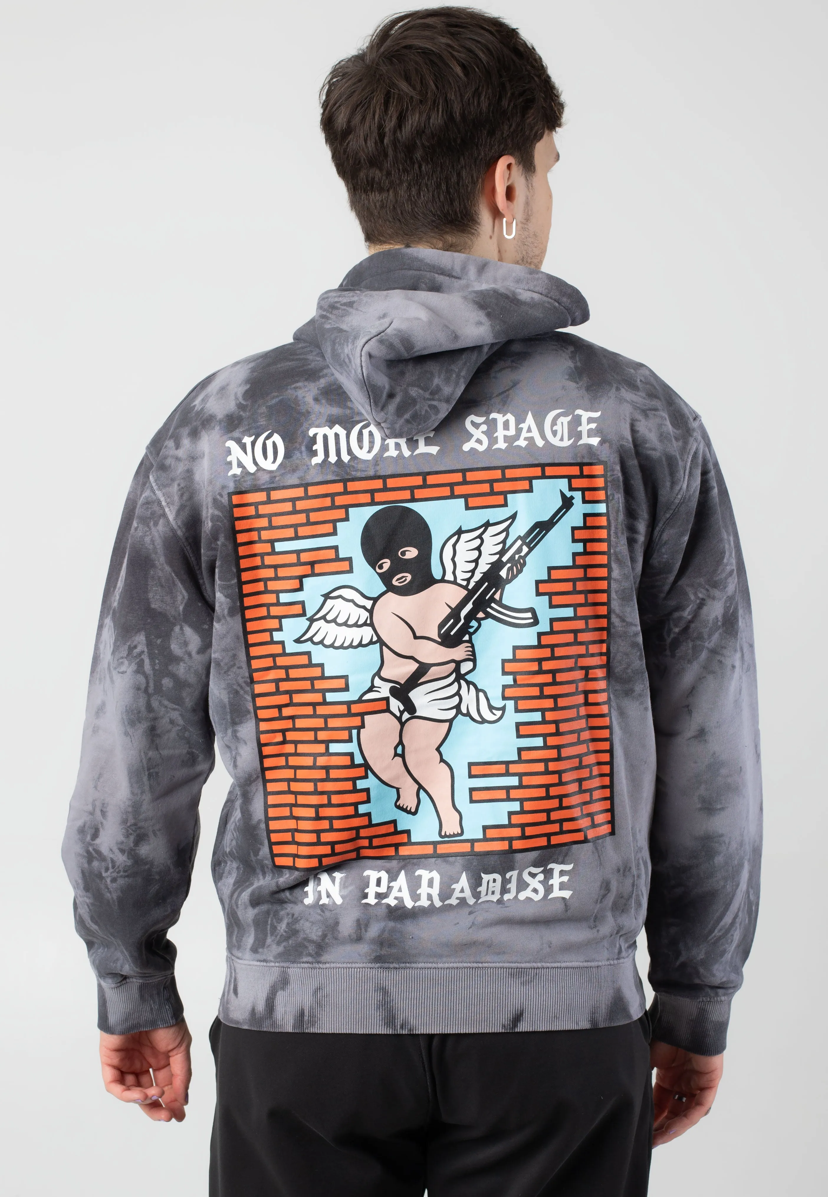 Doomsday Society - No More Space Tie Dye Black - Hoodie