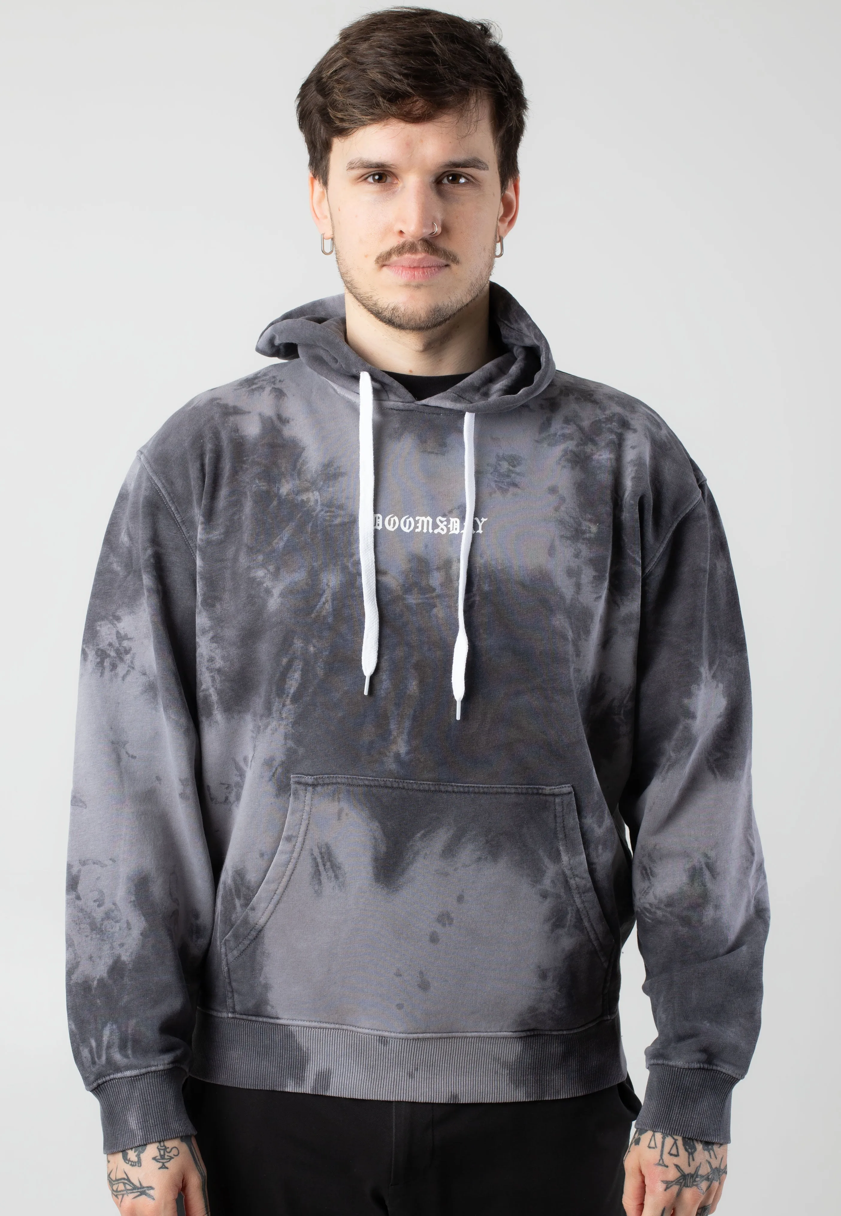 Doomsday Society - No More Space Tie Dye Black - Hoodie