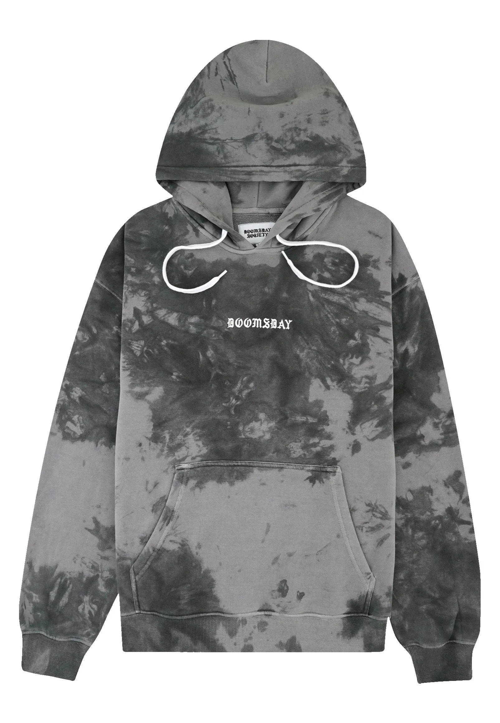 Doomsday Society - No More Space Tie Dye Black - Hoodie