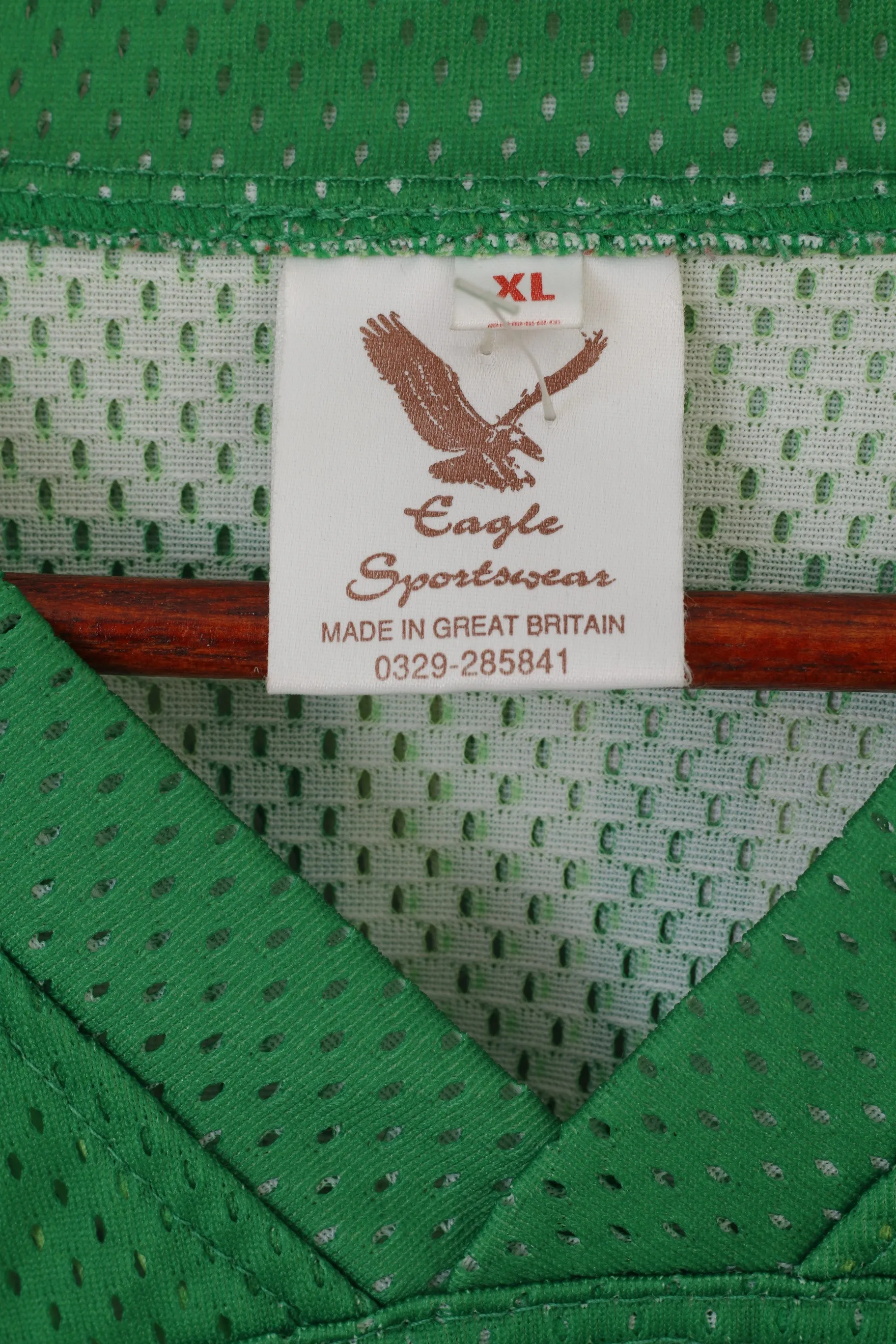 Eagle Sportswear Men XL Shirt Green Mesh Vintage Gators # 51 Jersey Top