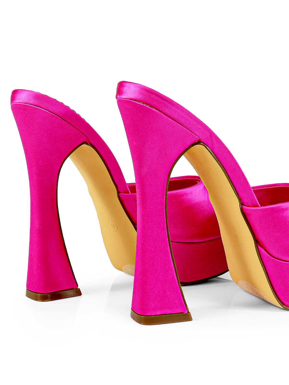 Elaina Platform Mule Heel