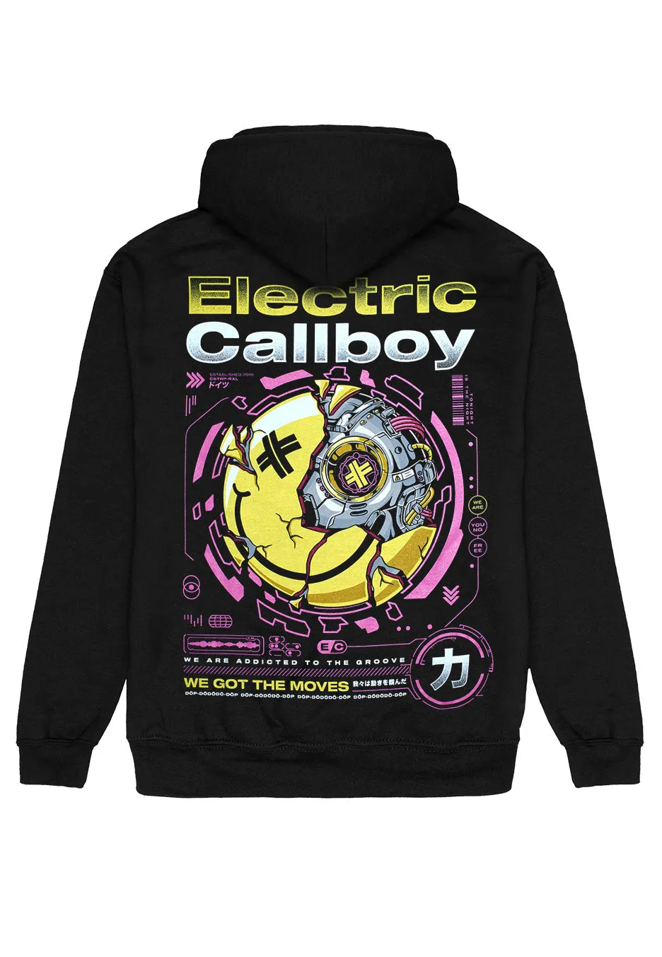 Electric Callboy - Moves Tech Smile - Hoodie