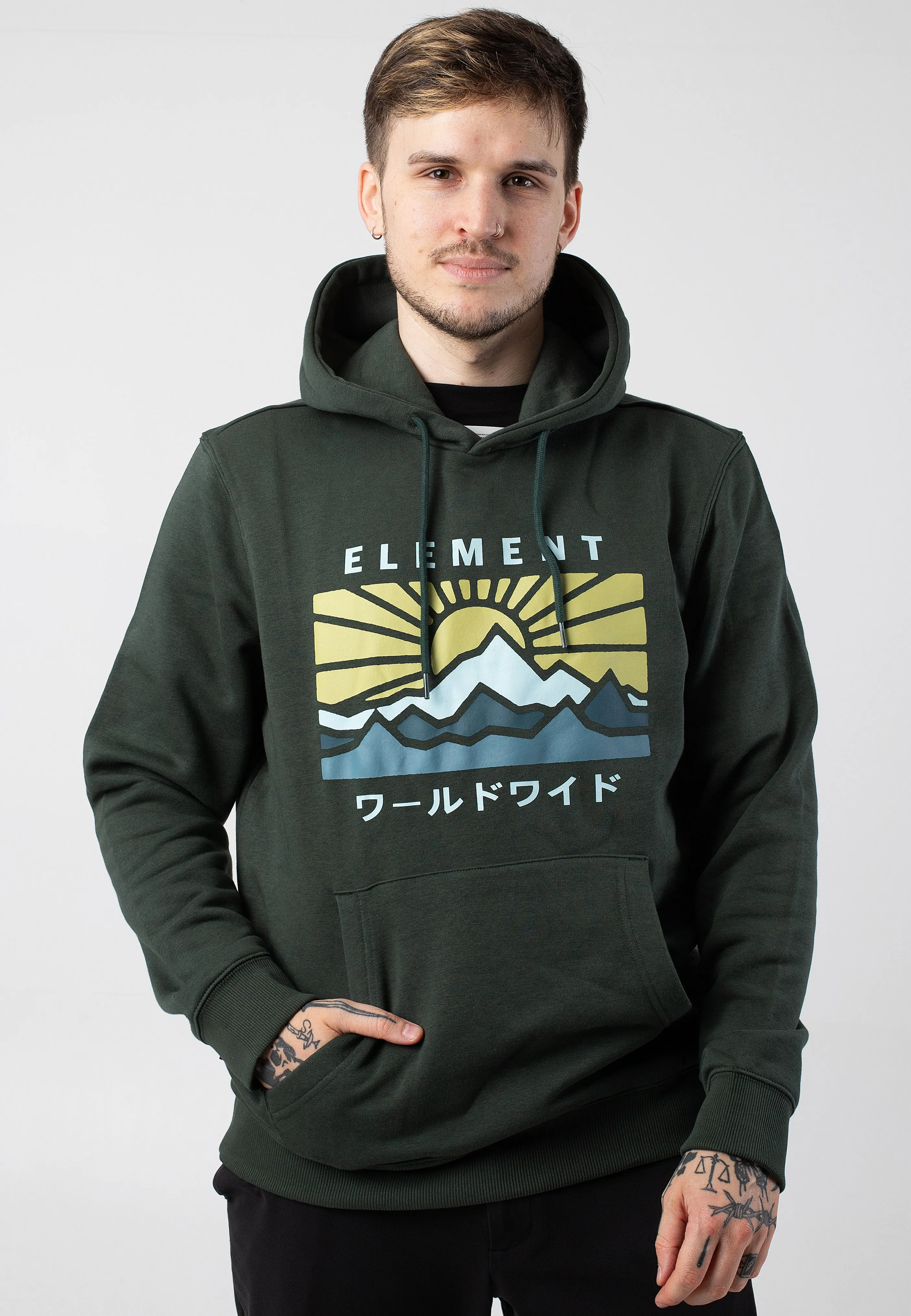 Element - Kyoto Hood Deep Forest - Hoodie