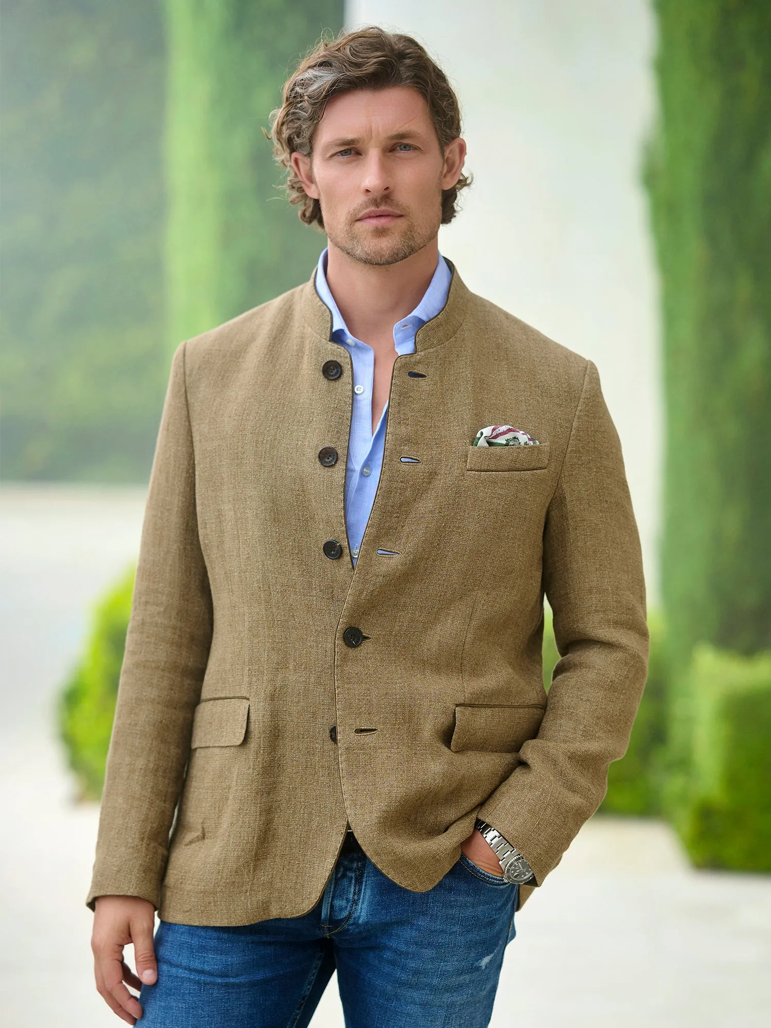 Elias Lightweight  Linen Jacket