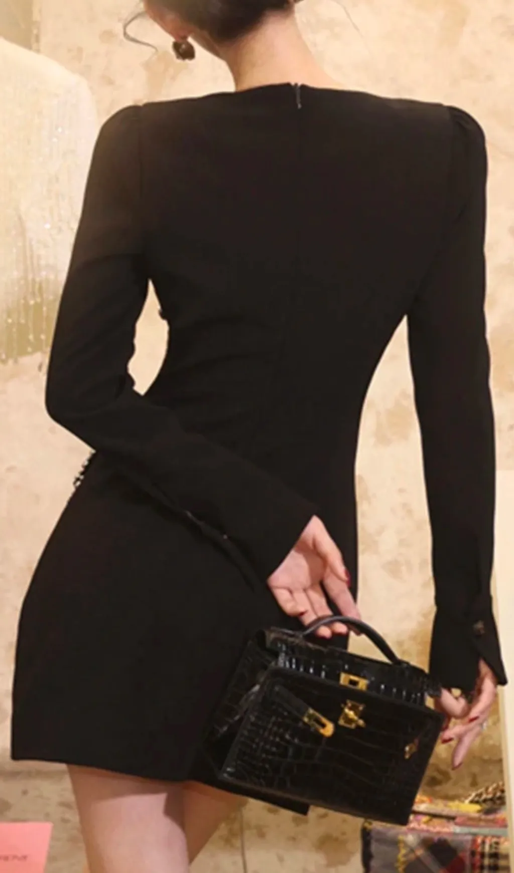 EMBROIDERED FLARES MINI DRESS Gloria Lanvin