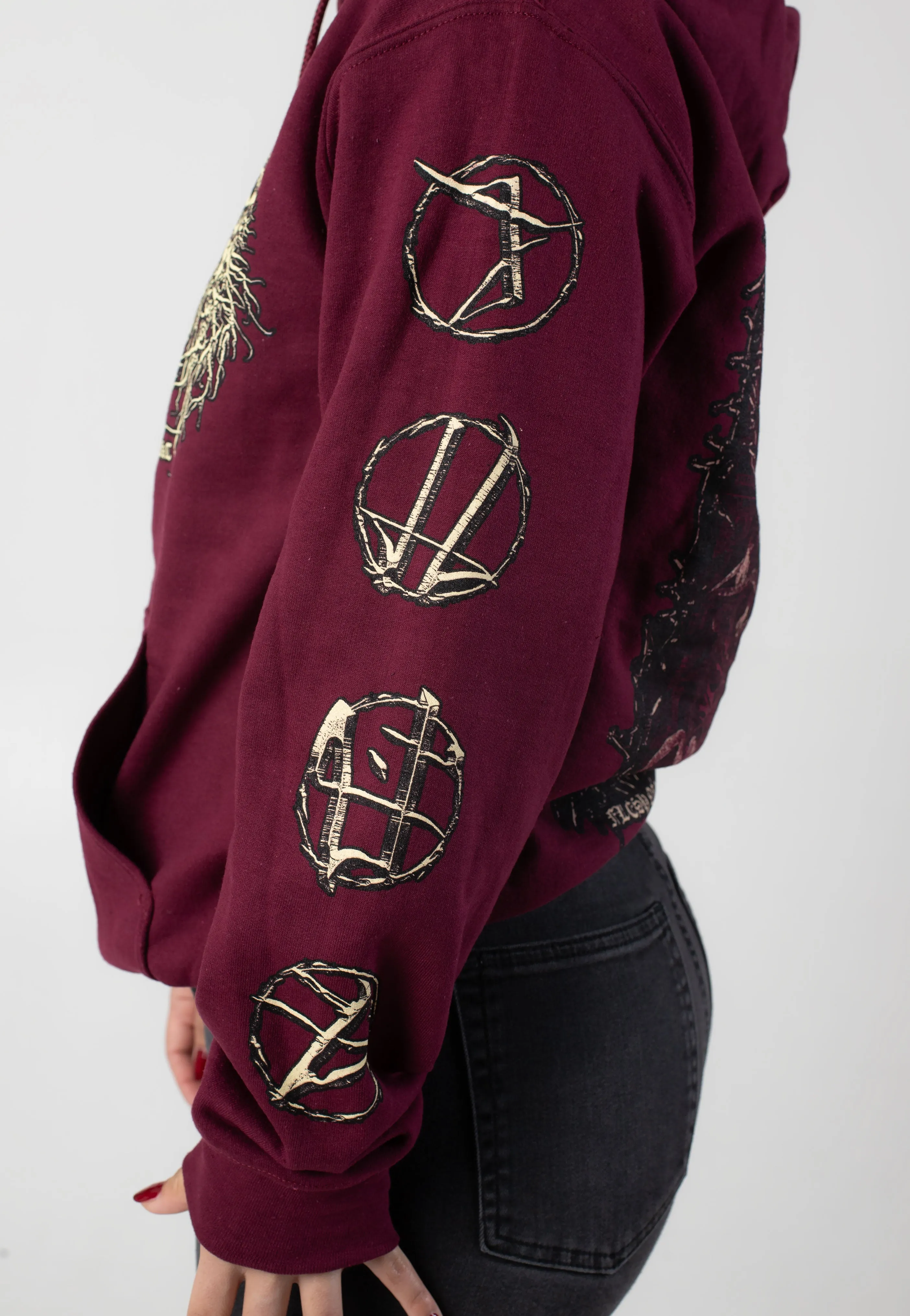 Enterprise Earth - Casket Of Rust Maroon - Hoodie
