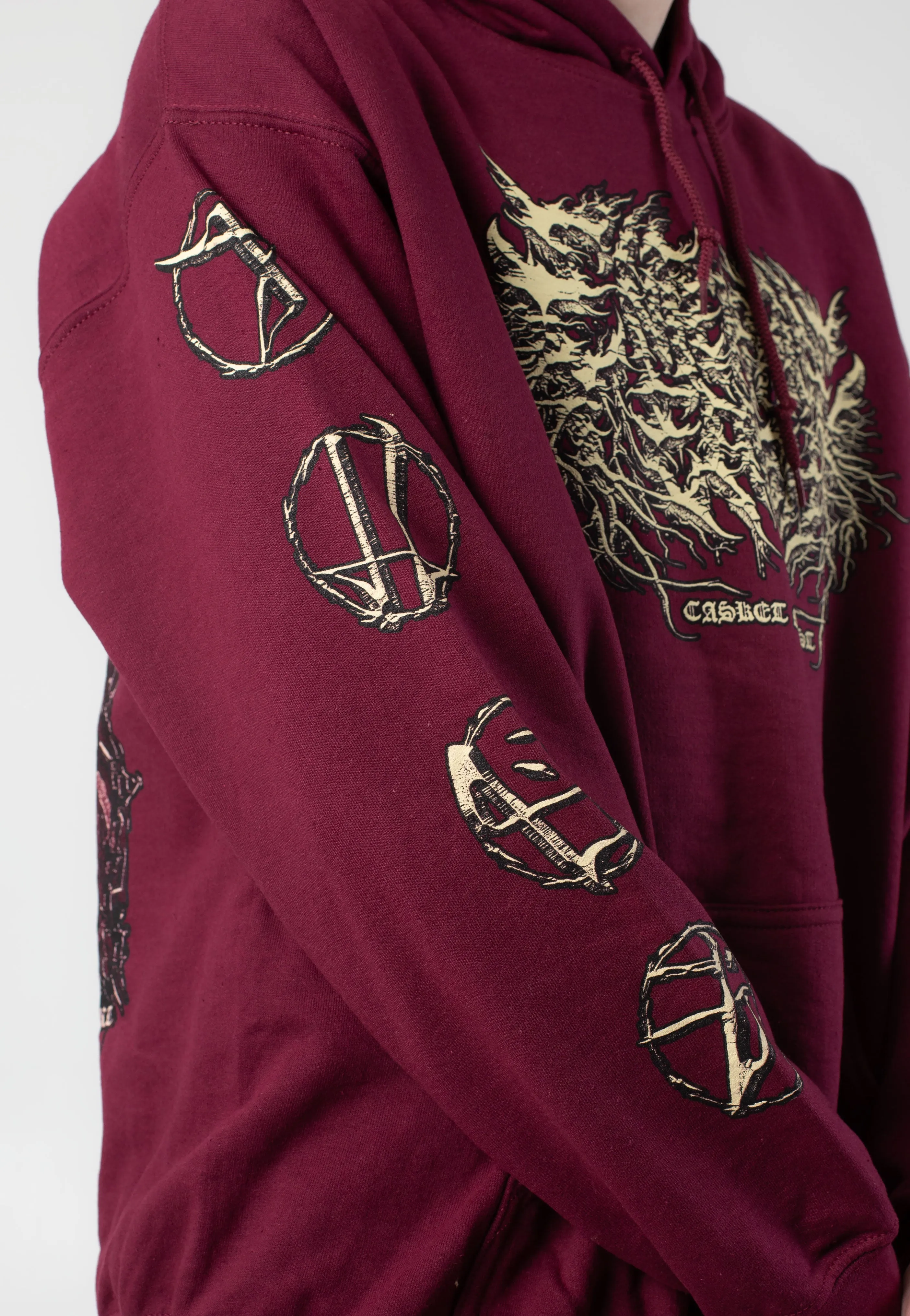 Enterprise Earth - Casket Of Rust Maroon - Hoodie
