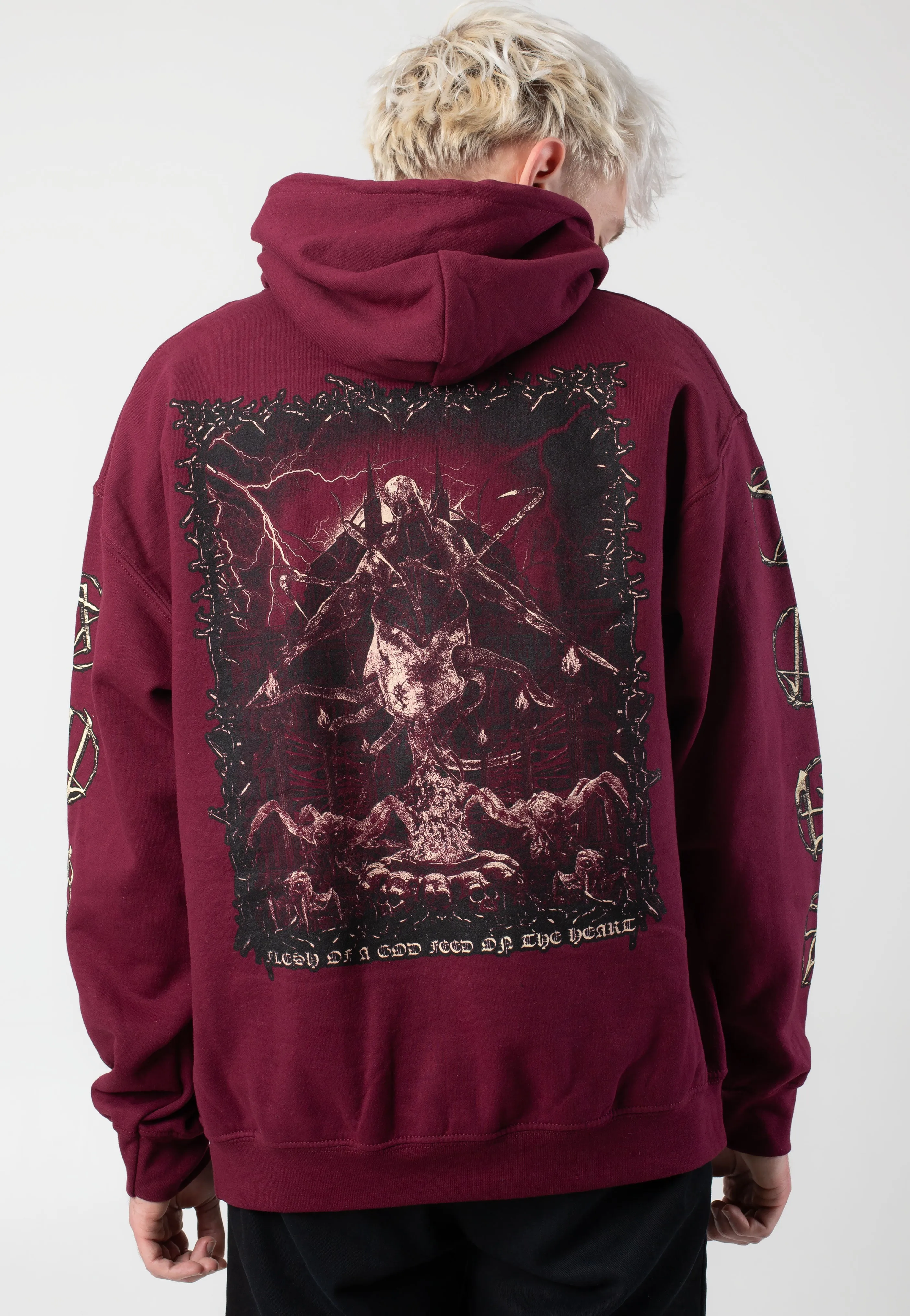 Enterprise Earth - Casket Of Rust Maroon - Hoodie