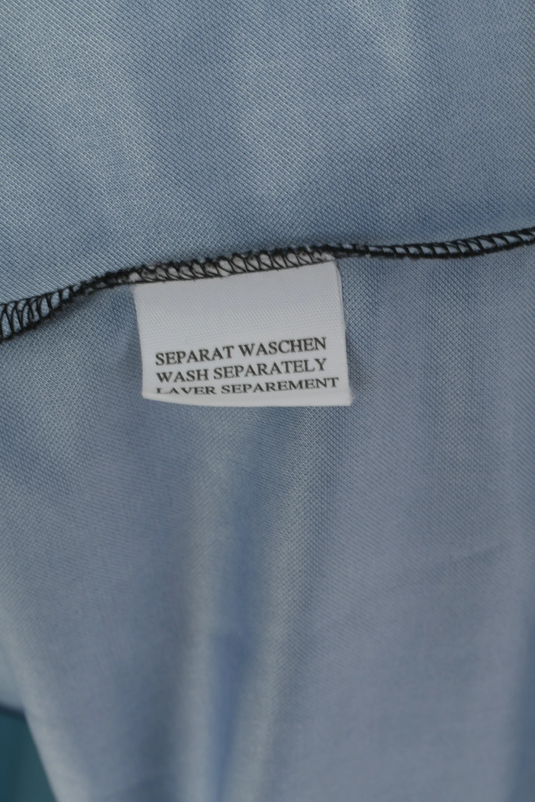Erima Men L/XL Polo Shirt Blue Vintage Goalkeeper Football Sport FKP #1 Top