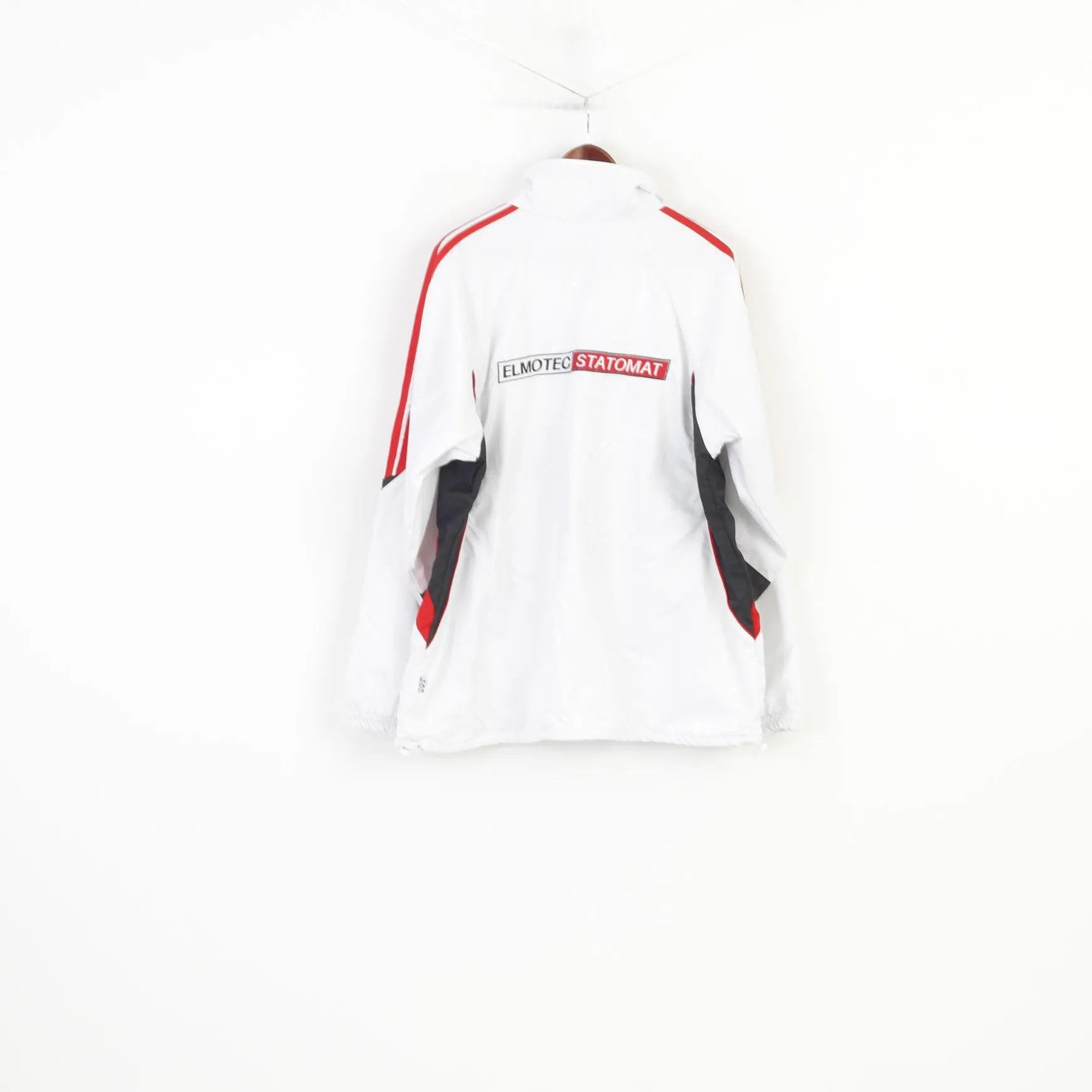 Esporte Men XL Jacket White Vintage Lightweight Full Zipper Sportswear Top