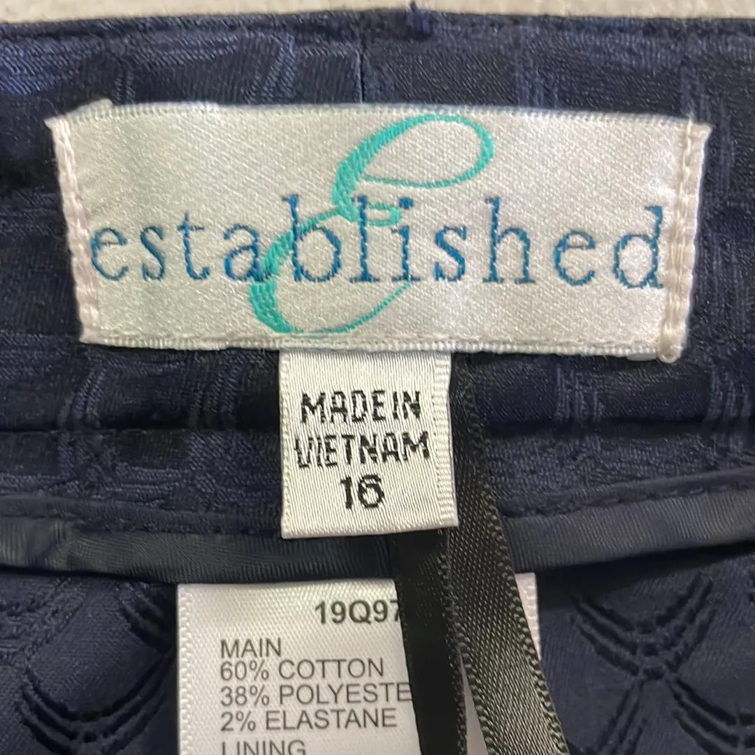 Established | pants | size 16 | tapered leg