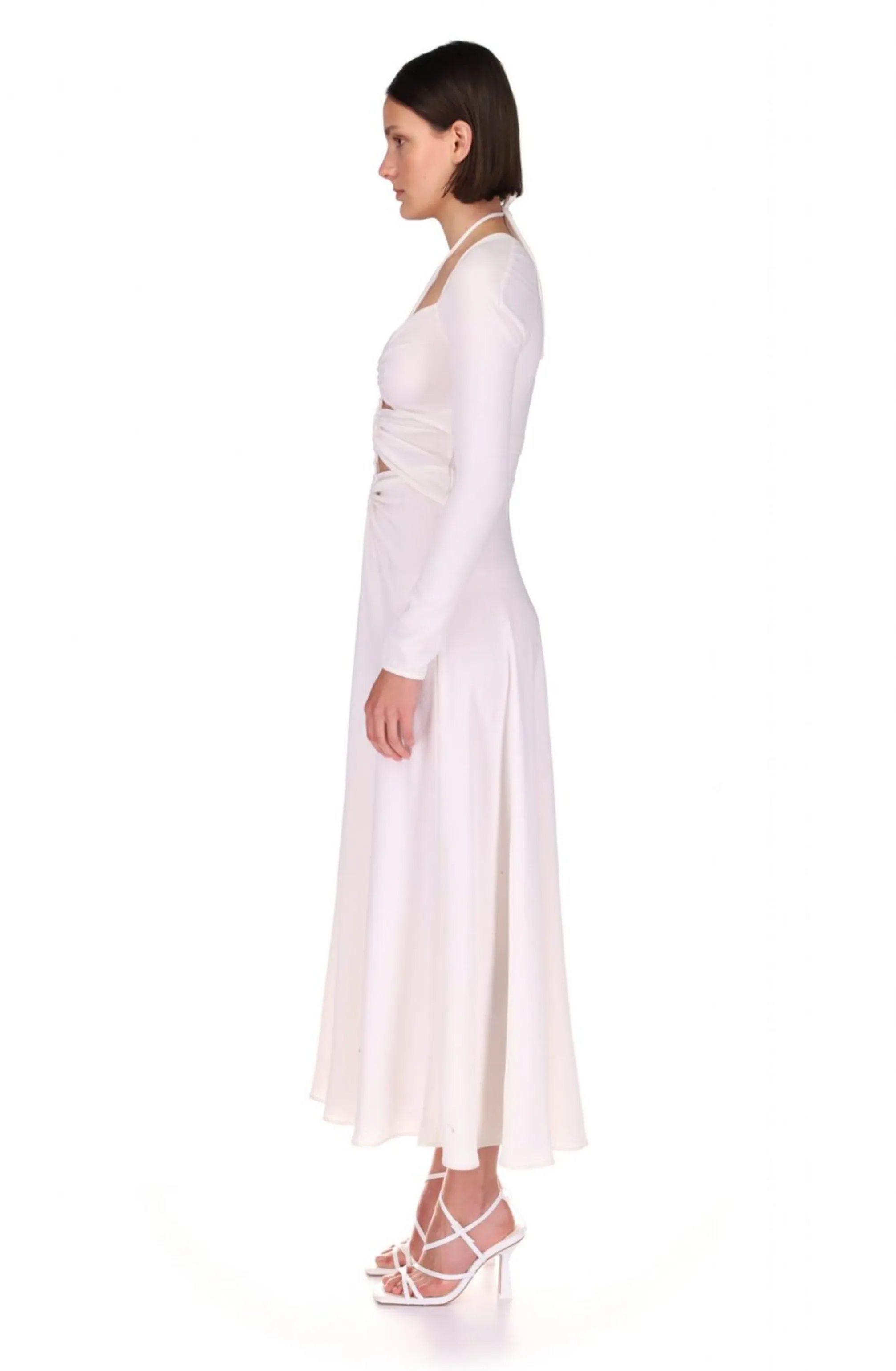 FINAL SALE: Jennifer Dress White by Nicola Finetti