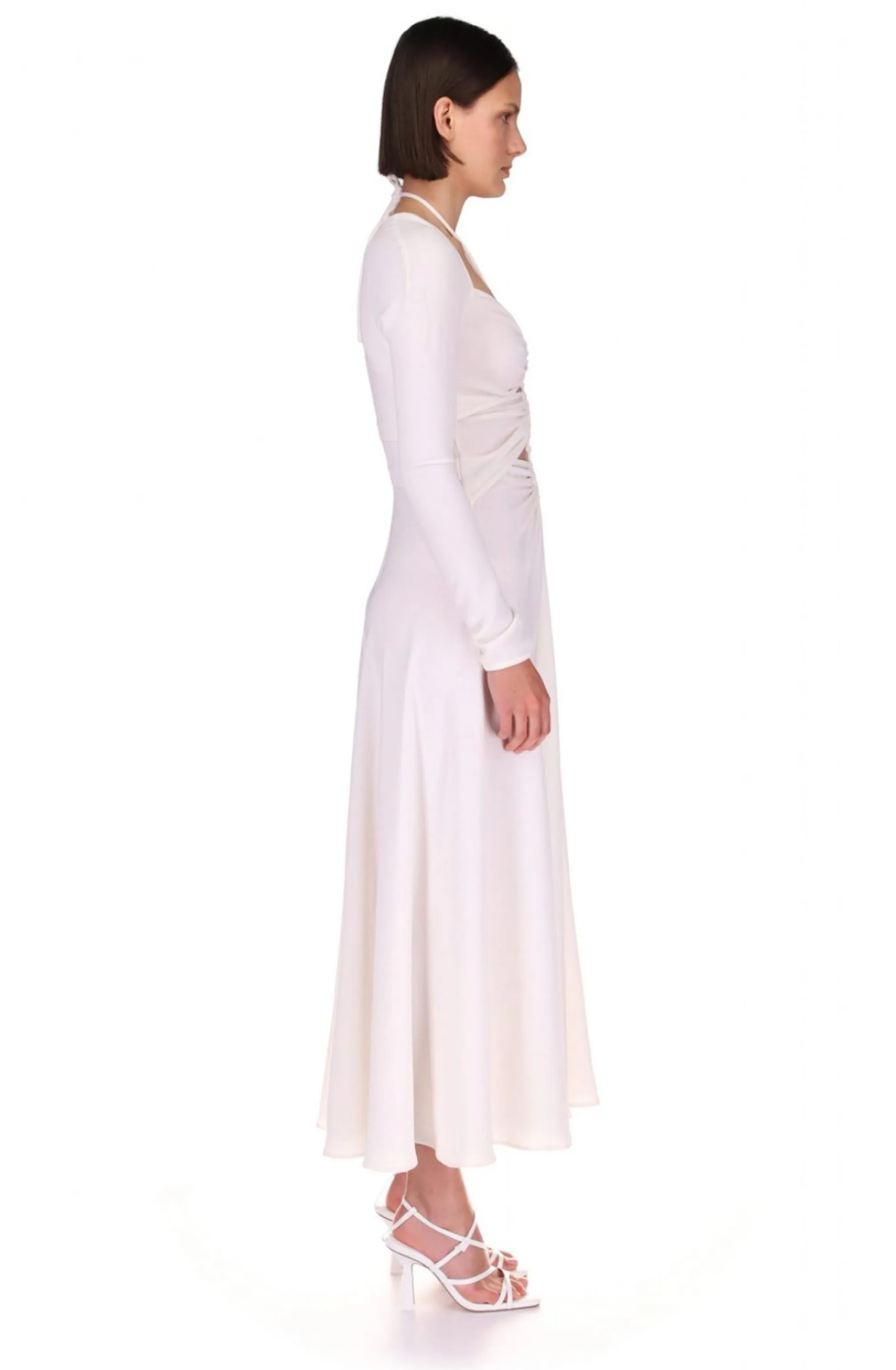 FINAL SALE: Jennifer Dress White by Nicola Finetti