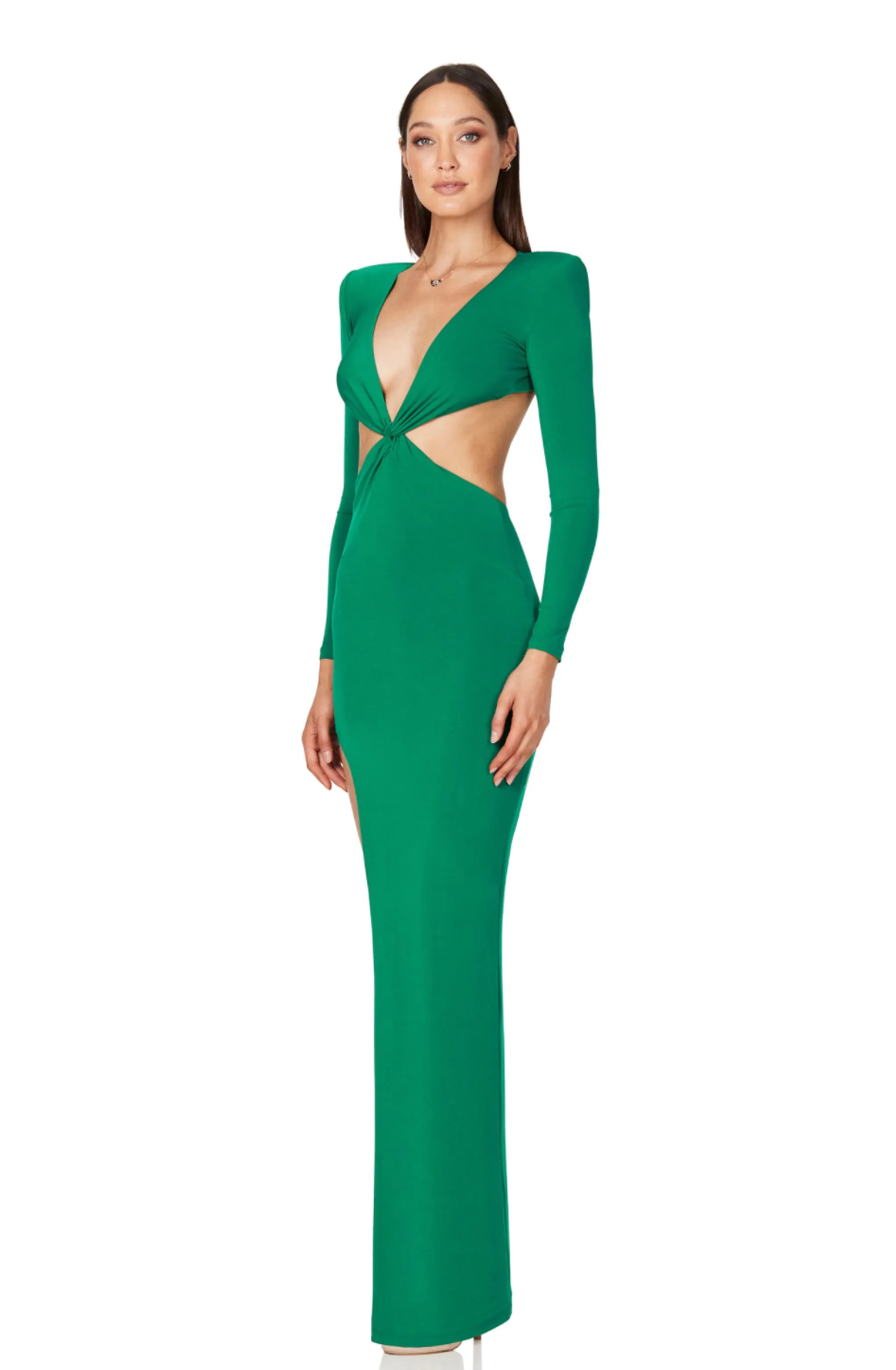 FINAL SALE: Jewel Gown Emerald by Nookie