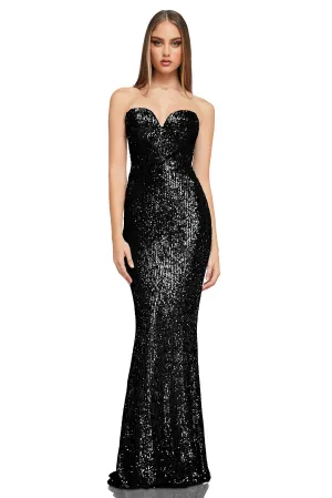 FINAL SALE: Lumeire Gown Black by Nookie