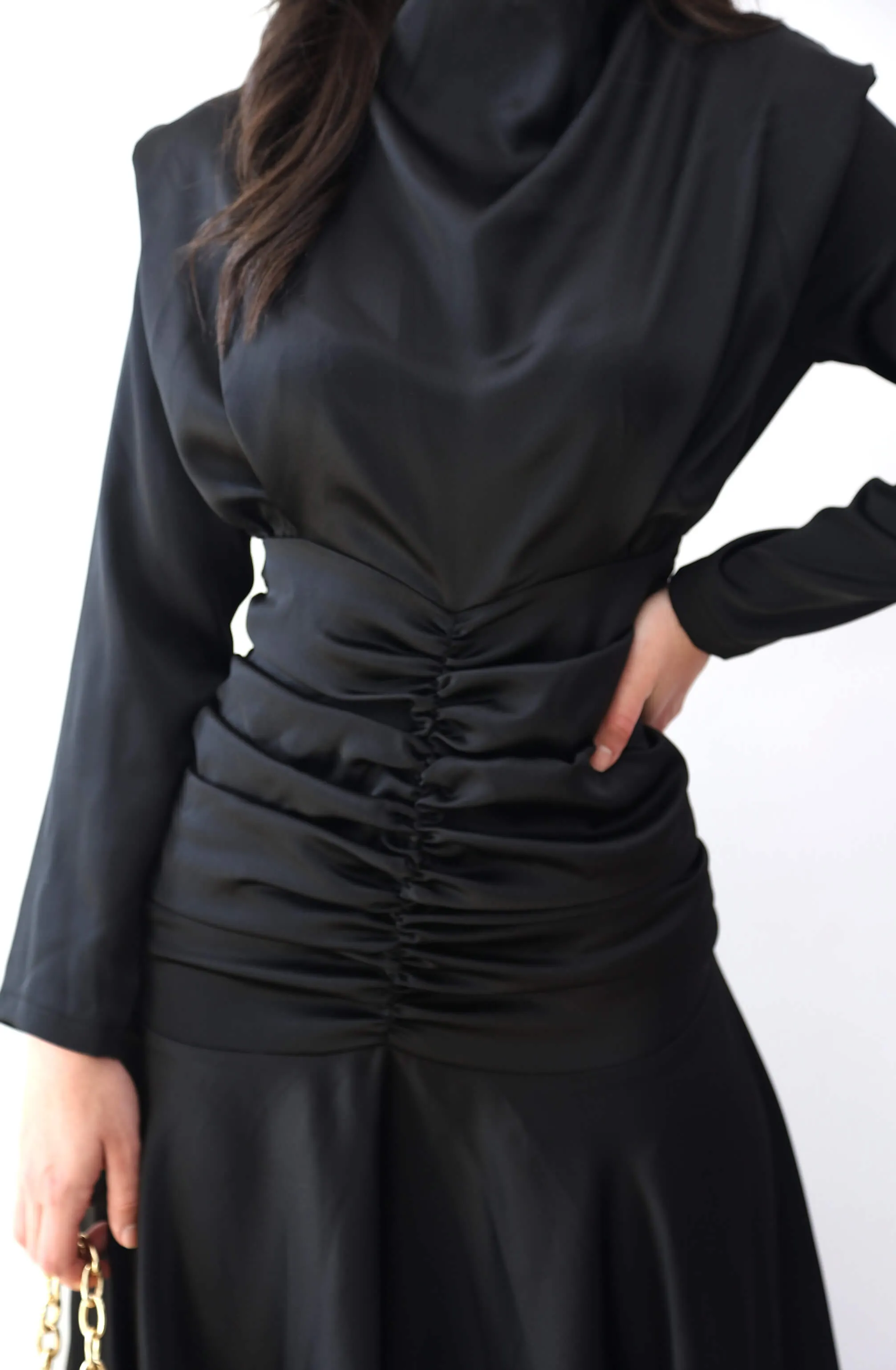 FINAL SALE: Midnight Bliss Gown Black by HSH