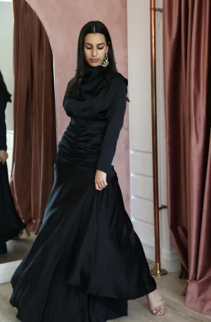 FINAL SALE: Midnight Bliss Gown Black by HSH