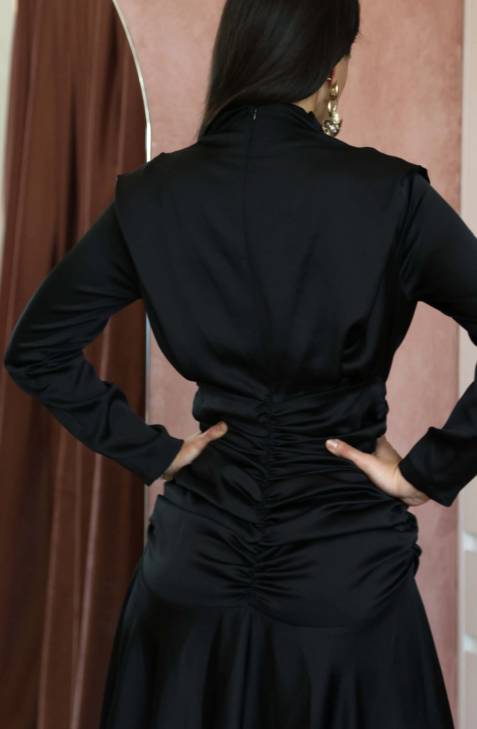 FINAL SALE: Midnight Bliss Gown Black by HSH
