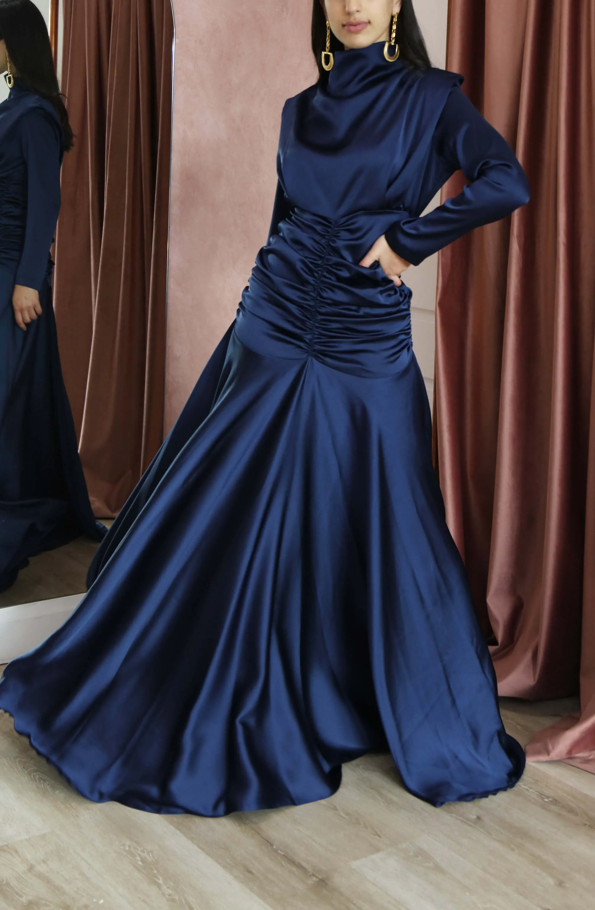 FINAL SALE: Navy Bliss Gown by HSH