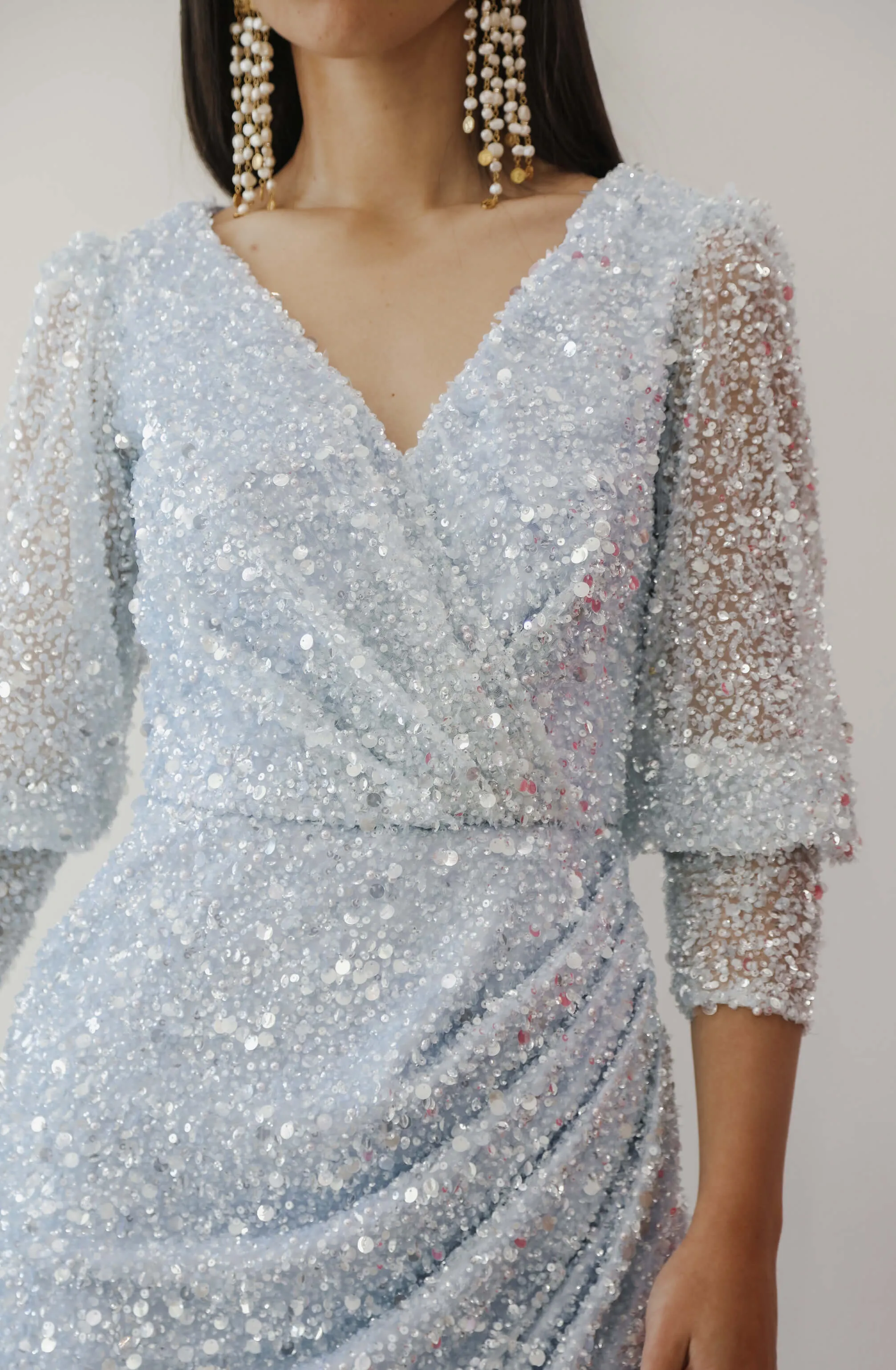 FINAL SALE: Shades of Blue Dress by HSH