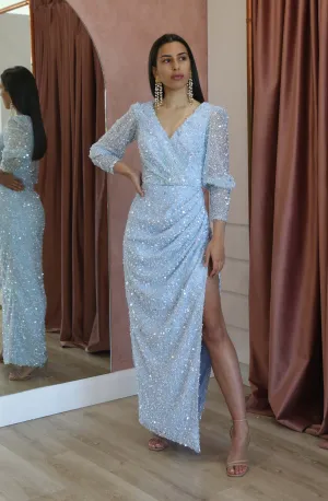FINAL SALE: Shades of Blue Dress by HSH