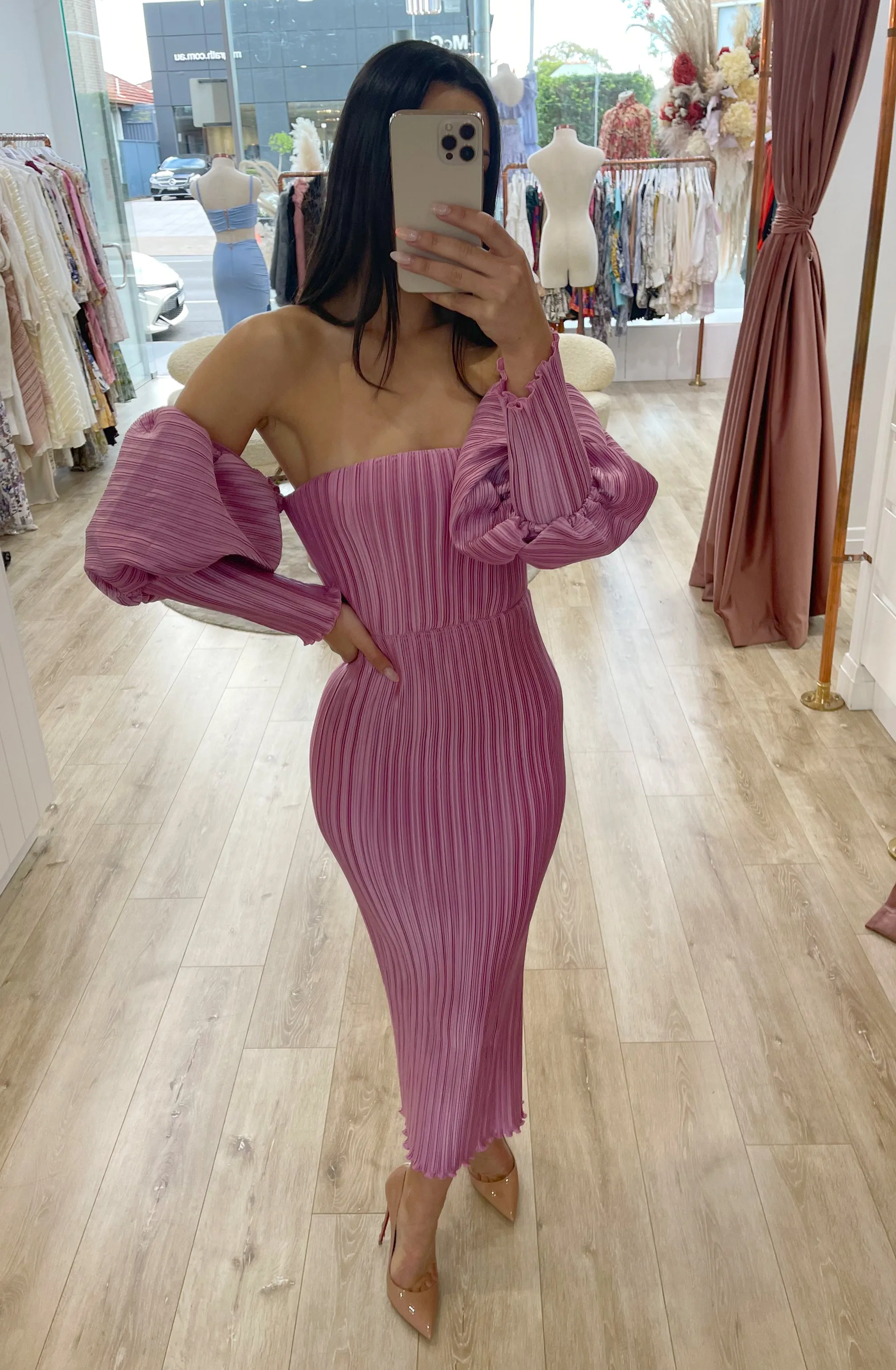 FINAL SALE: Sirene Dress - Pink by L'IDÉE WOMAN