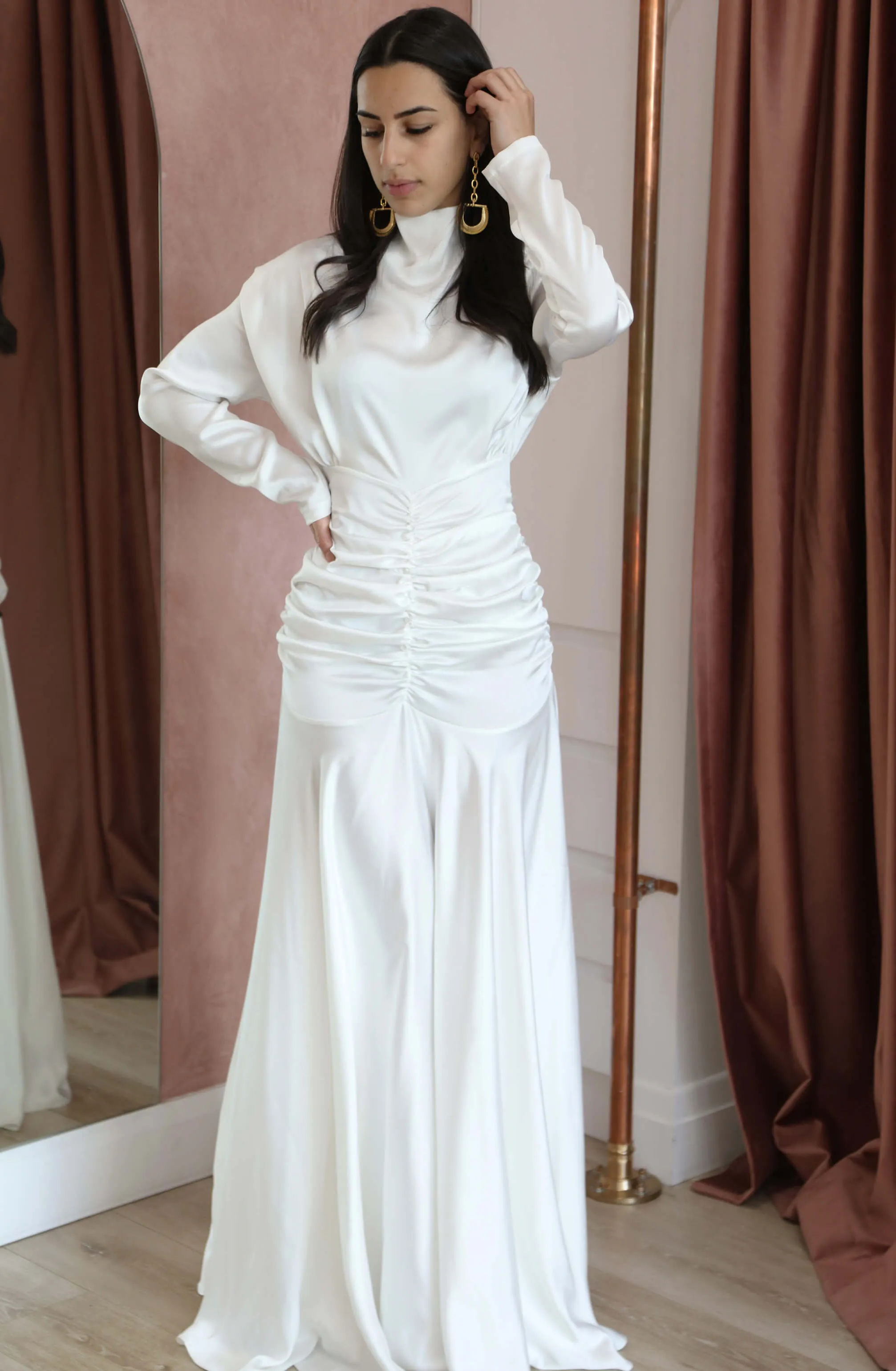 FINAL SALE: White Bliss Gown by HSH