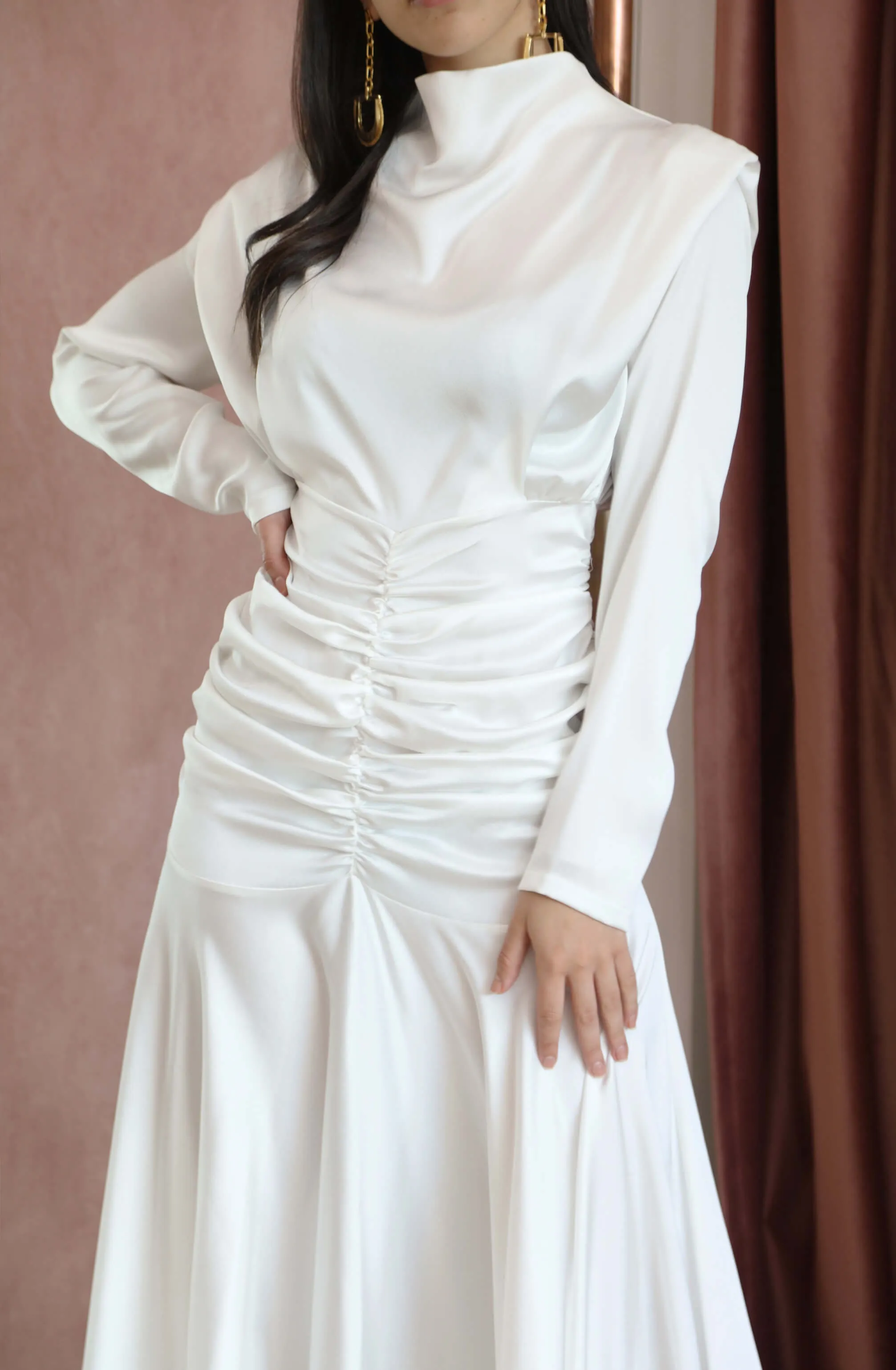 FINAL SALE: White Bliss Gown by HSH