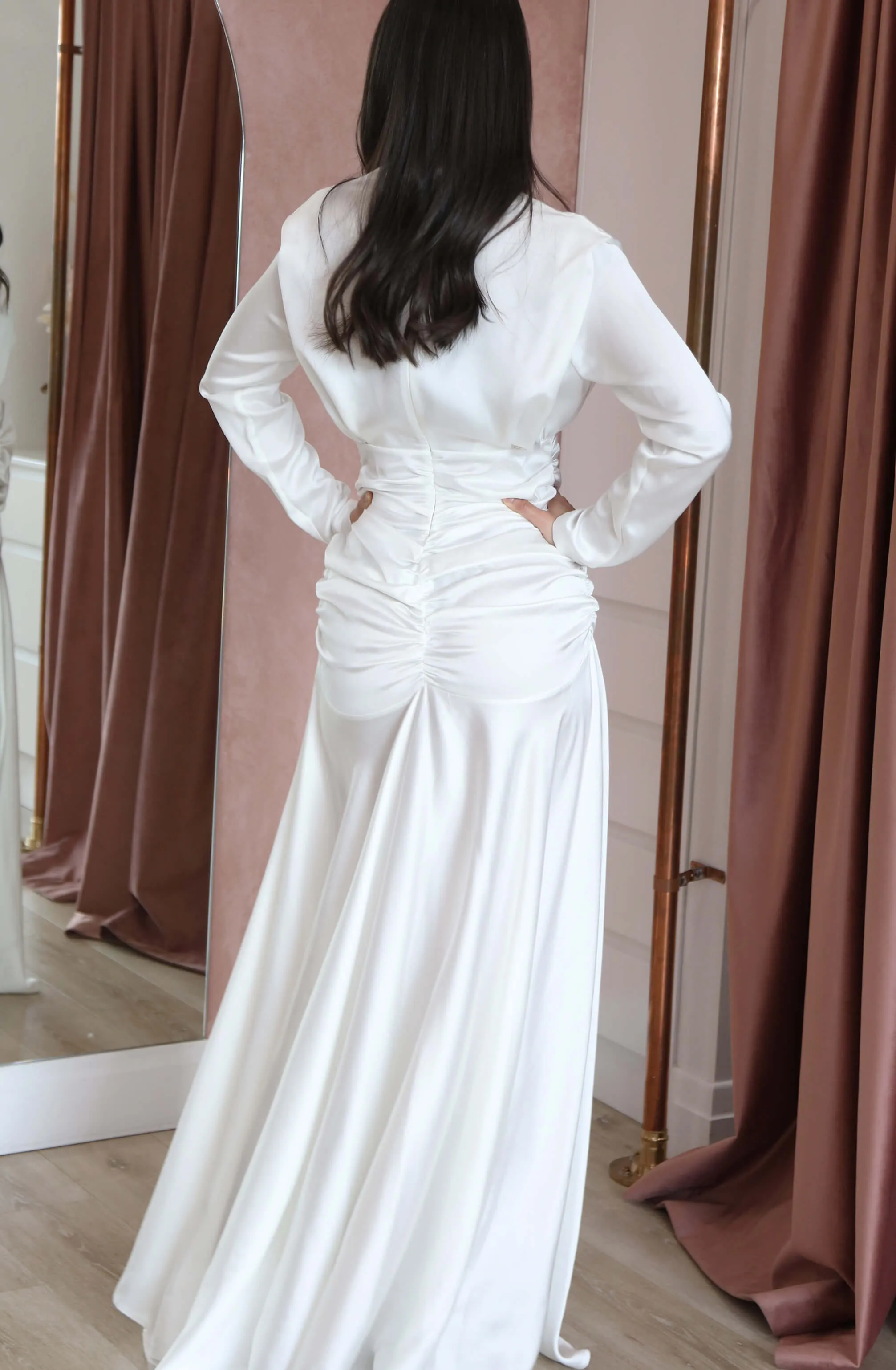 FINAL SALE: White Bliss Gown by HSH