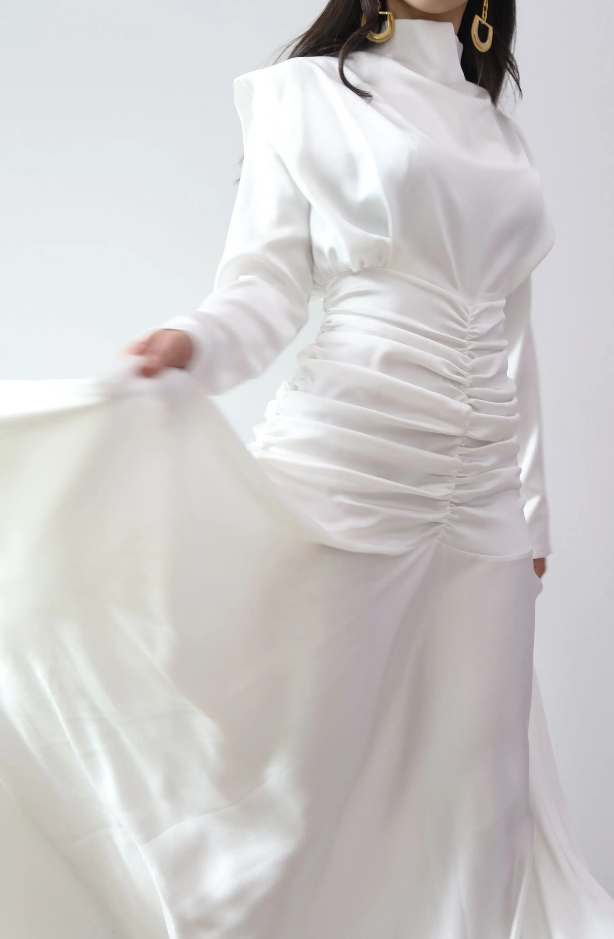 FINAL SALE: White Bliss Gown by HSH