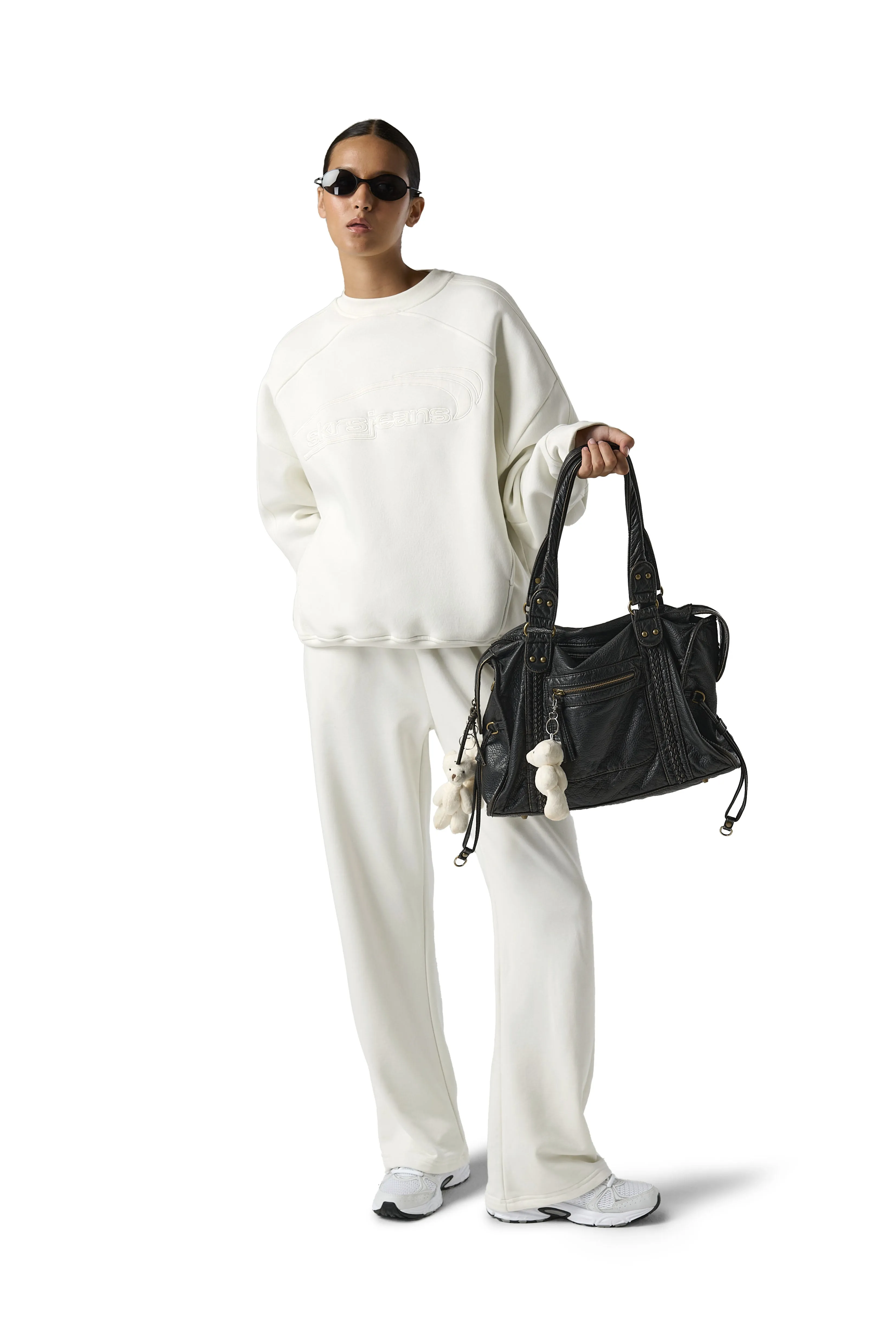 Fine Waistband Sweatpants in Balm