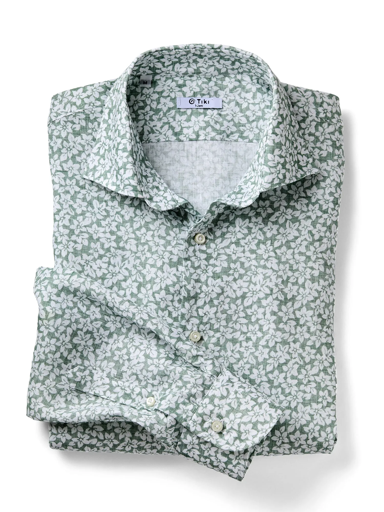 Flower Linen Shirt