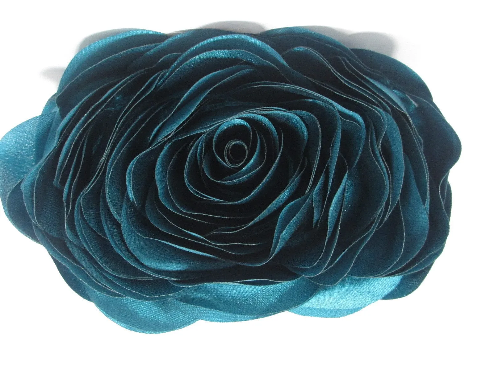 FLOWER SATIN CLUTCH Gloria Lanvin