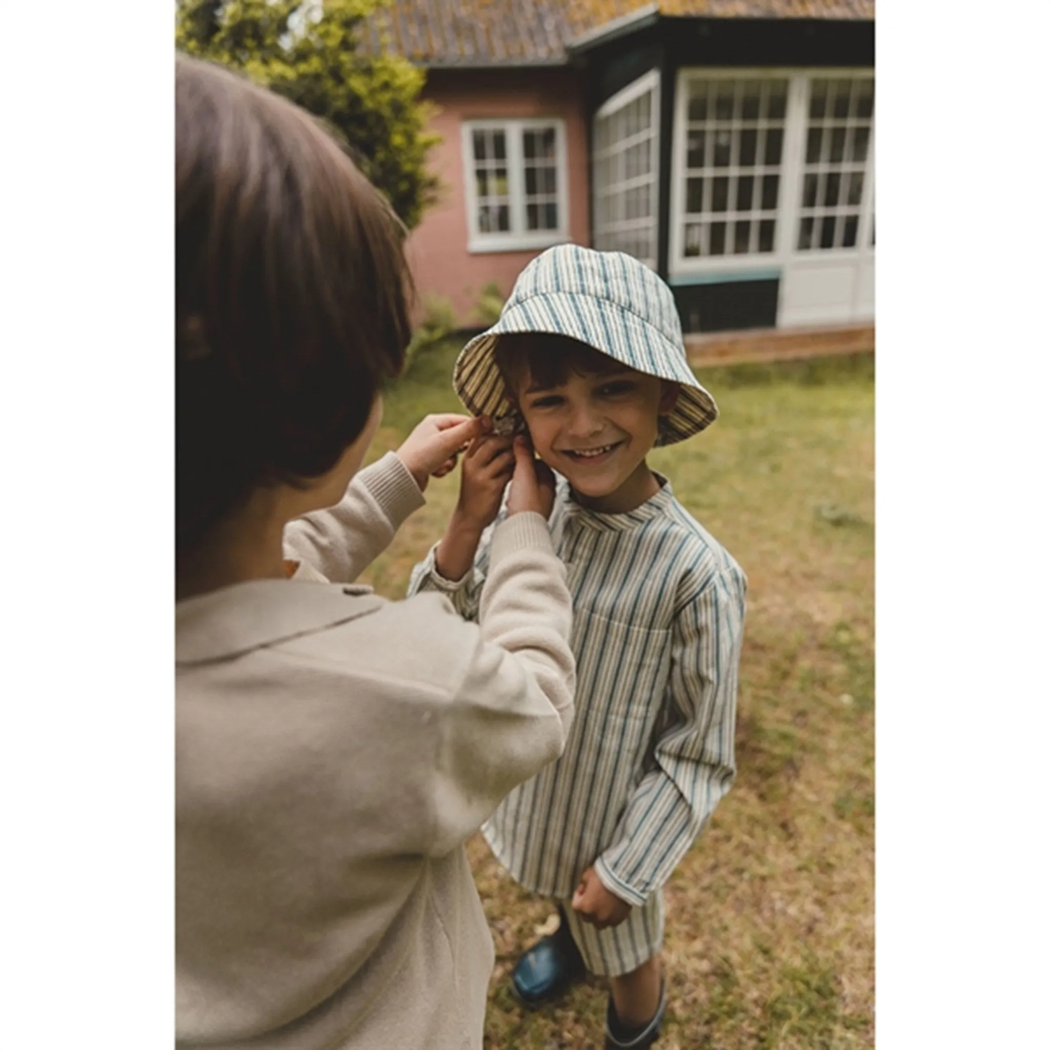 Flss Nori Bucket Hat Misty Stripe