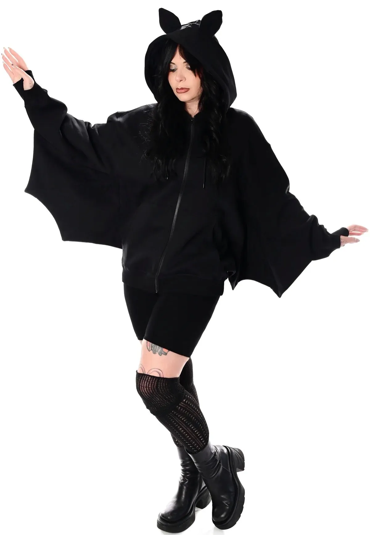 Foxblood - Batwing Black - Hoodie