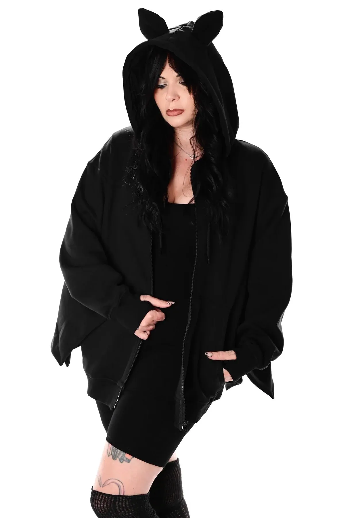Foxblood - Batwing Black - Hoodie