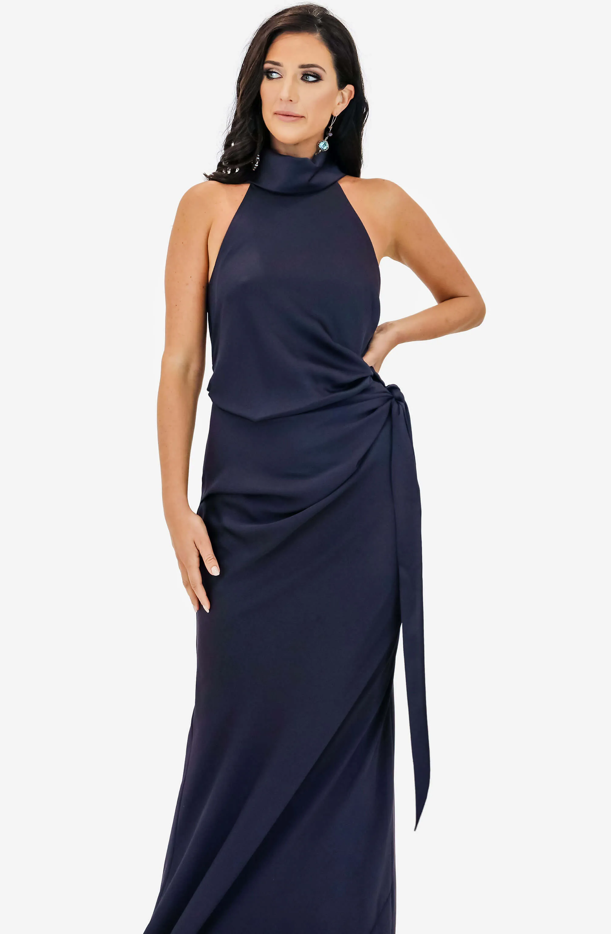 Foxglove Aubergine Dress by Camilla and Marc