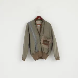 Francois Martin Men 52 M Pullover Jacket Atlantic Flight 1927 Charles Lindbergh Aviator Linen Top