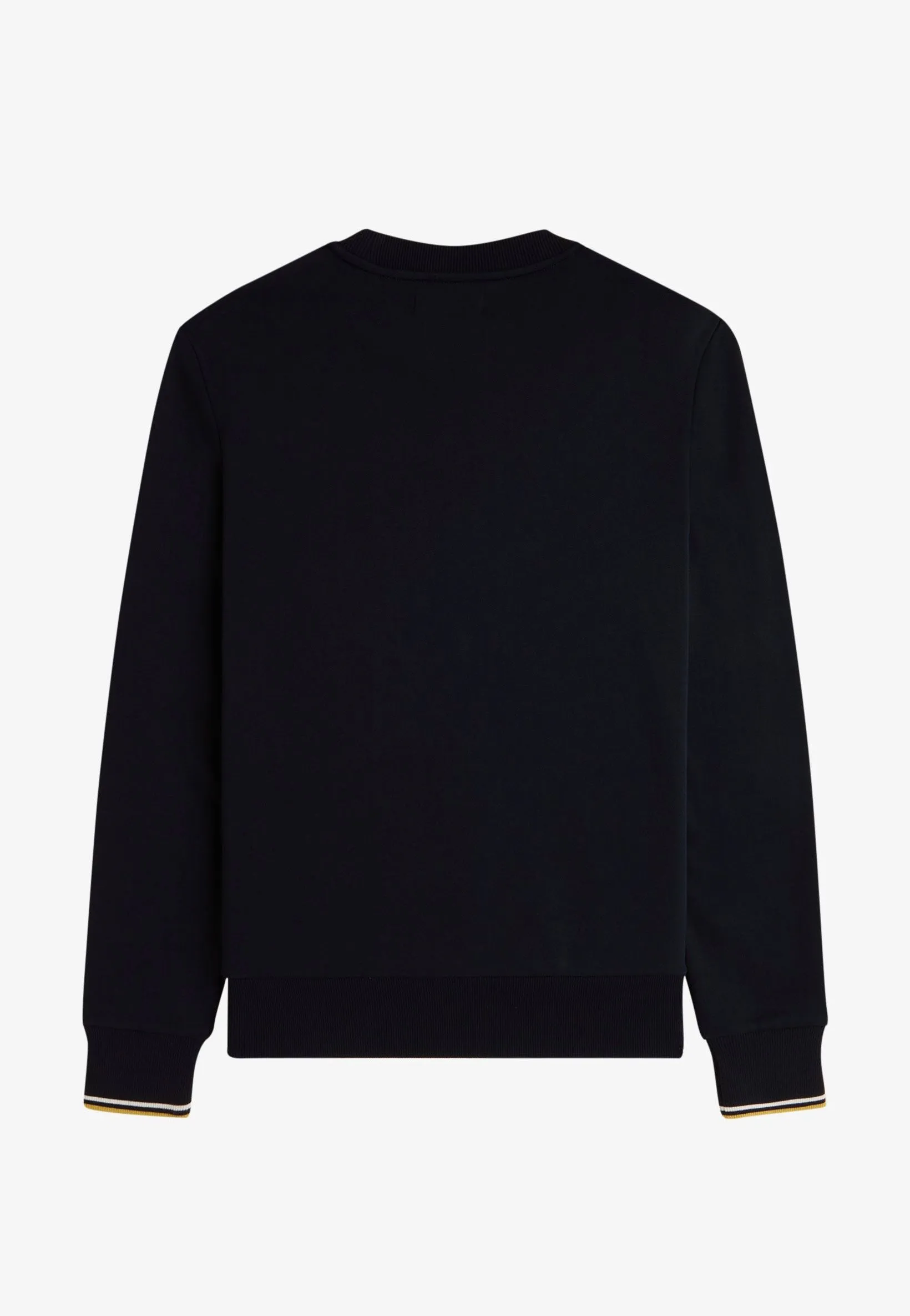 Fred Perry - Crew Neck Navy/Ecru/Honeycomb - Sweater