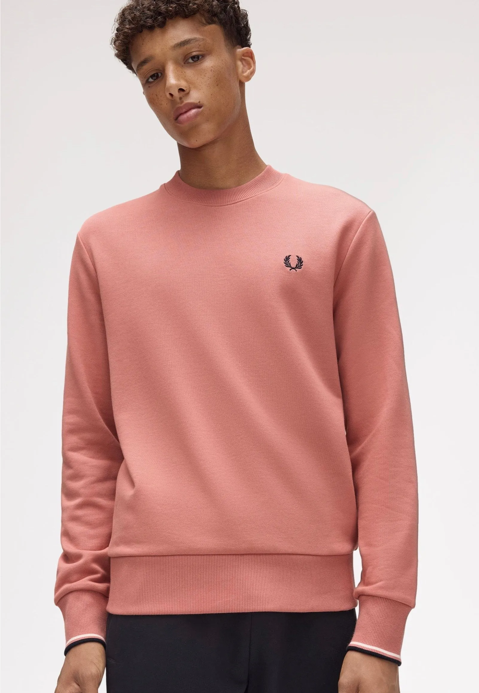 Fred Perry - Crew Neck Putty Pink - Sweater