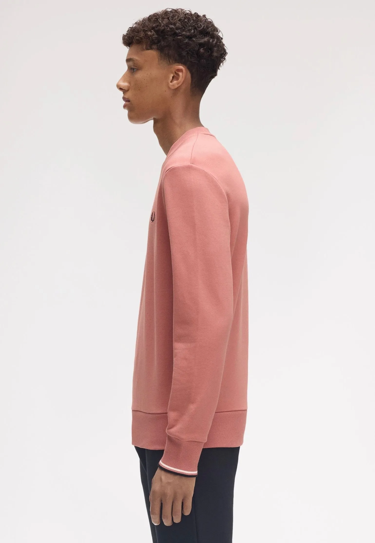 Fred Perry - Crew Neck Putty Pink - Sweater