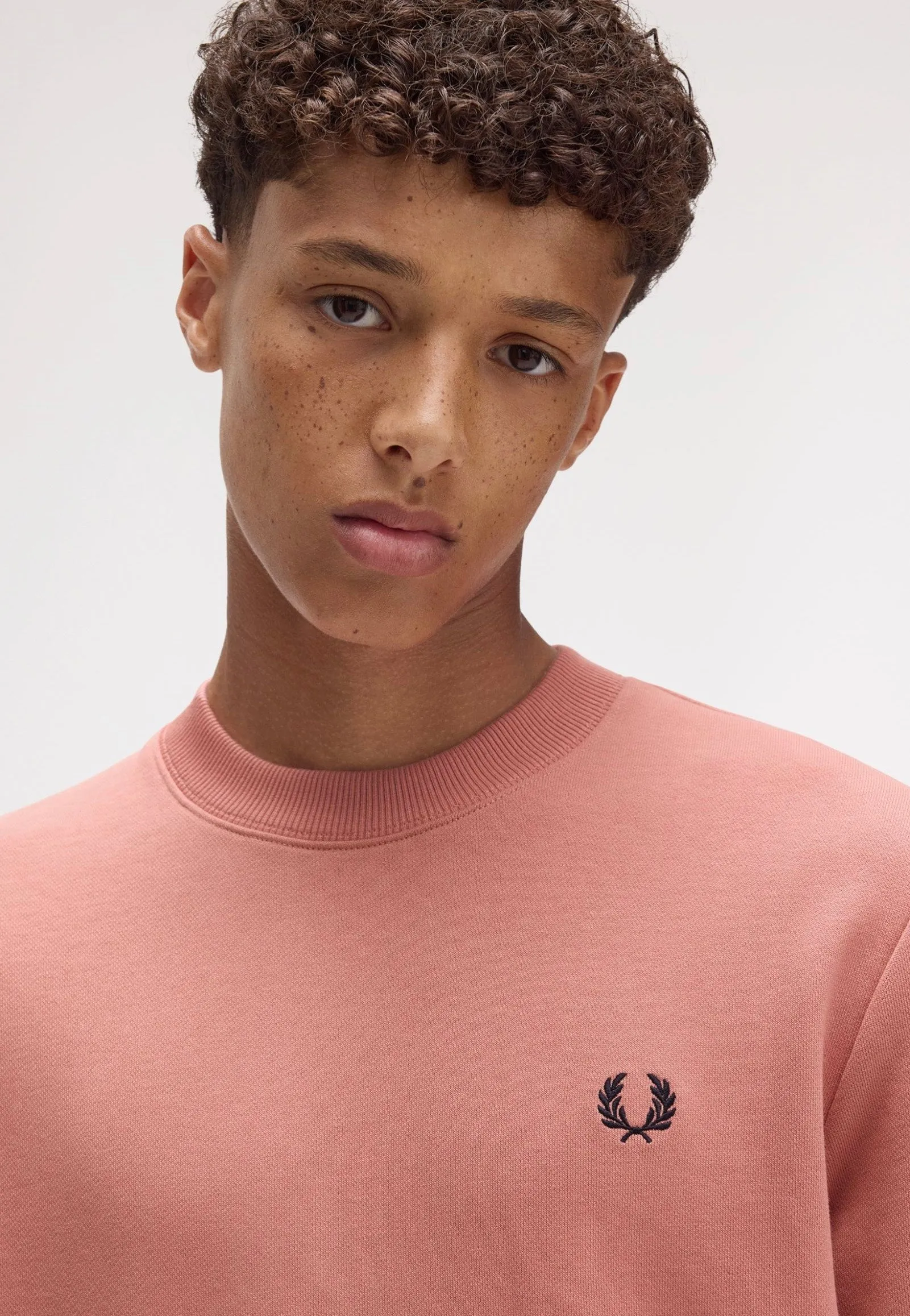 Fred Perry - Crew Neck Putty Pink - Sweater