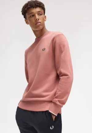 Fred Perry - Crew Neck Putty Pink - Sweater