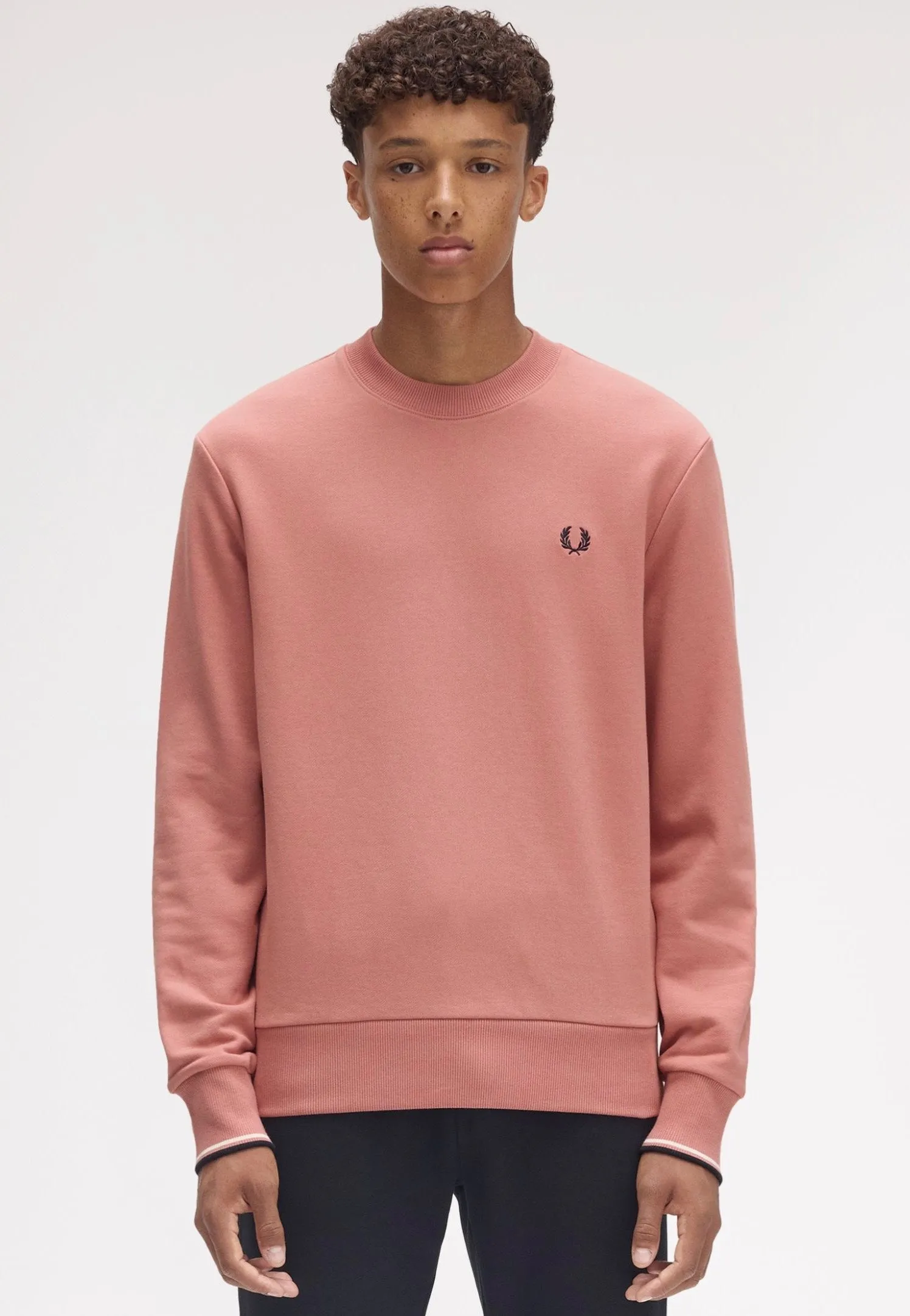 Fred Perry - Crew Neck Putty Pink - Sweater