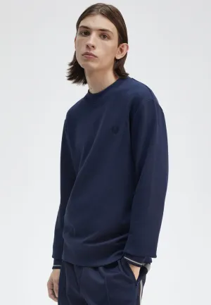 Fred Perry - Crew Neck Tennis Blue - Sweater