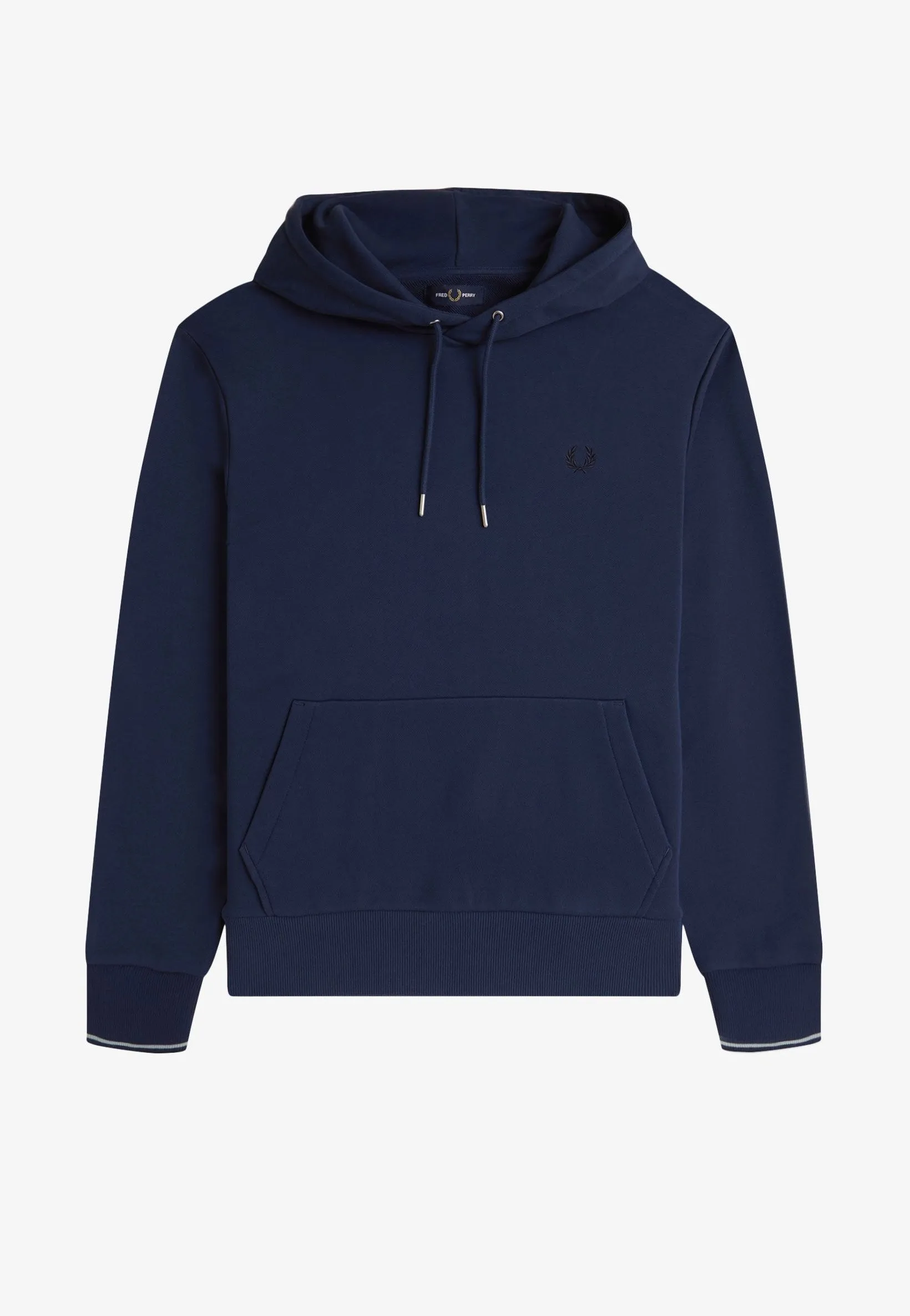 Fred Perry - Tipped Hooded Tennis Blue - Hoodie