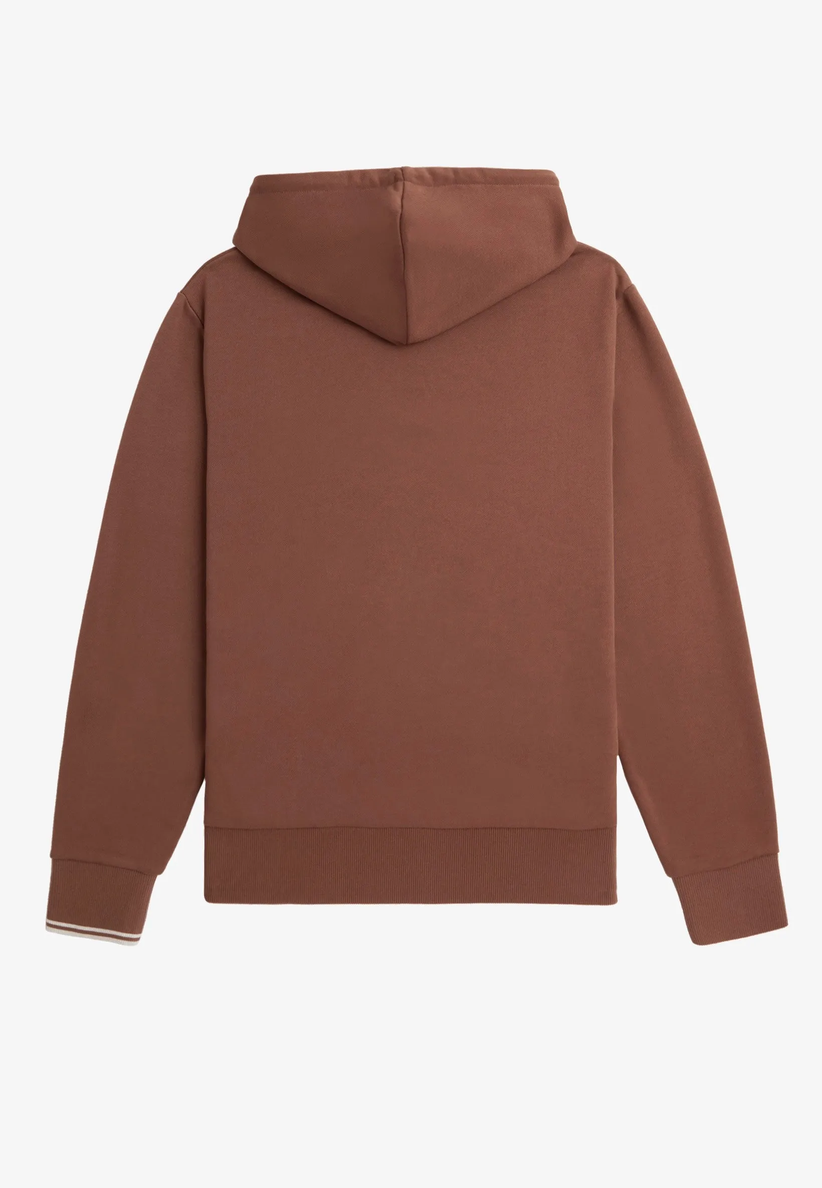 Fred Perry - Tipped Hooded Whisky Brown/Porridge Marl - Hoodie