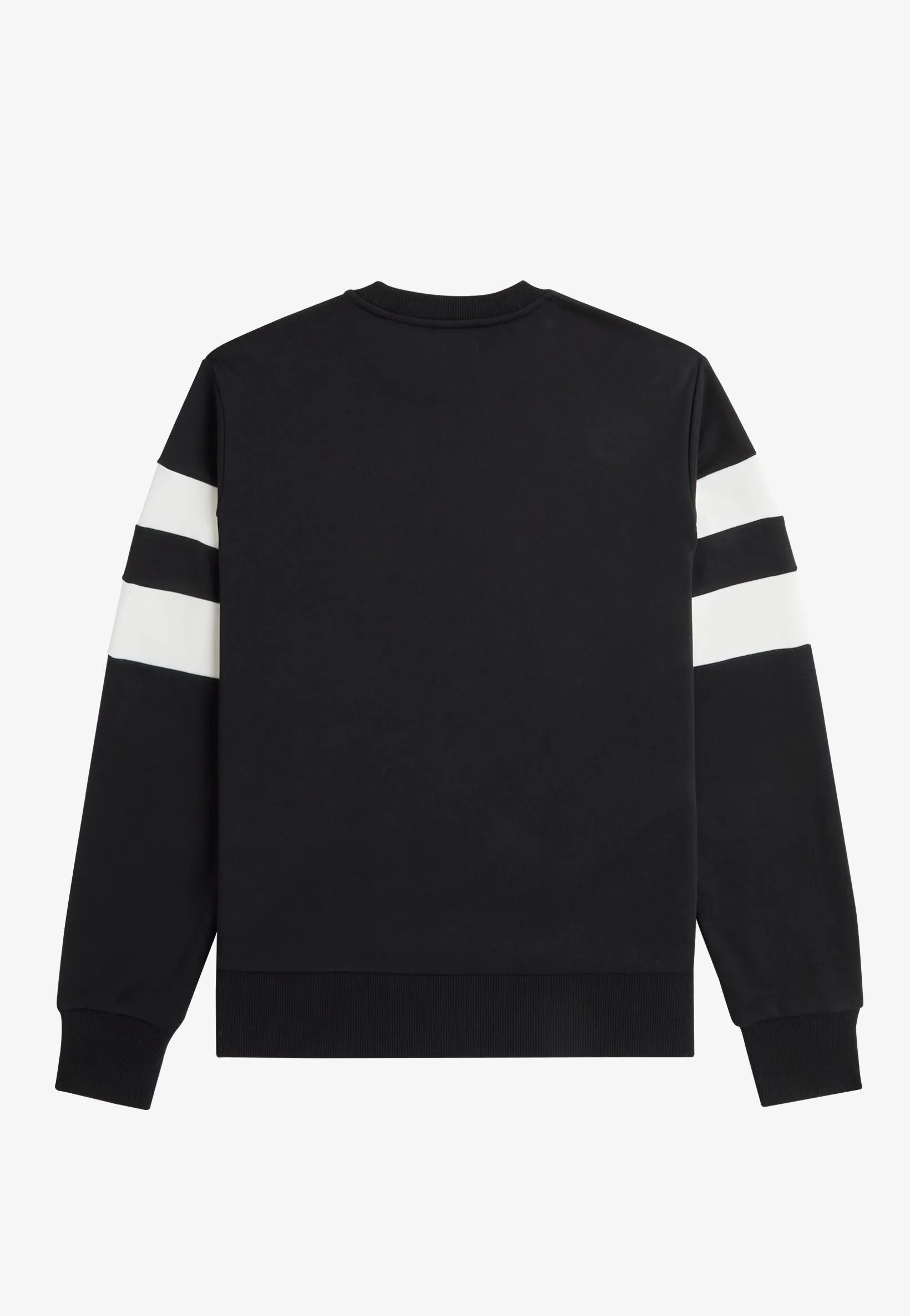 Fred Perry - Tipped Sleeve Black - Sweater