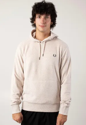 Fred Perry - Towelling Crew Neck Porridge Marl - Hoodie